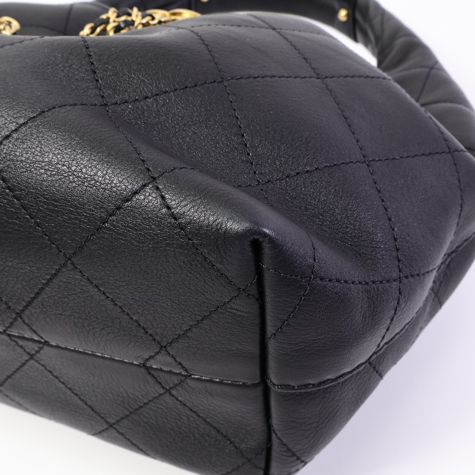 CHANEL 【激減優惠】牛皮皮革Hobo肩背袋