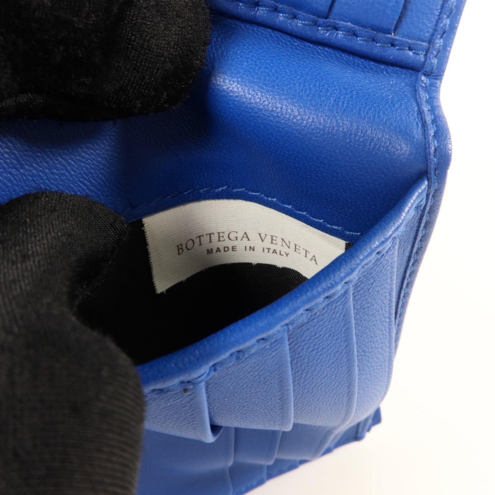 BOTTEGA VENETA 織紋皮革Bifold Wallet錢包