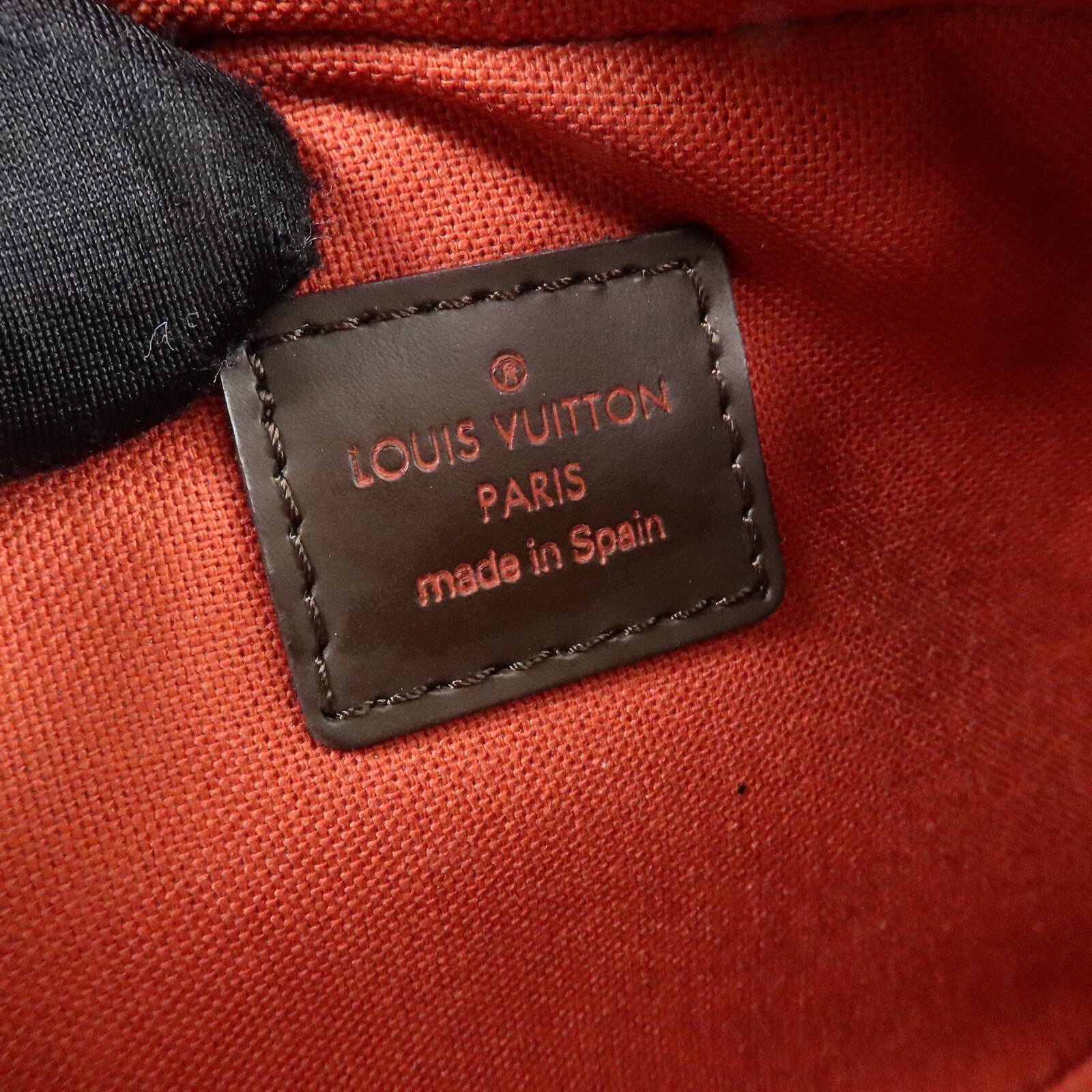 LOUIS VUITTON Damier Geronimos金扣腰包