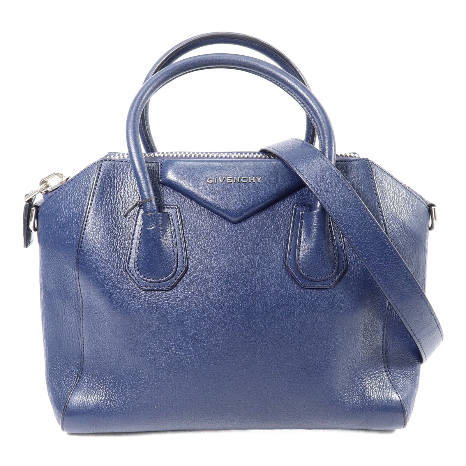 GIVENCHY 牛皮皮革Antigona Small手挽肩背兩用袋
