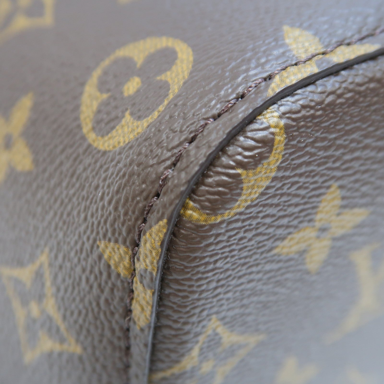 LOUIS VUITTON Monogram Neo Noe MM金扣肩背袋啡色/黑色