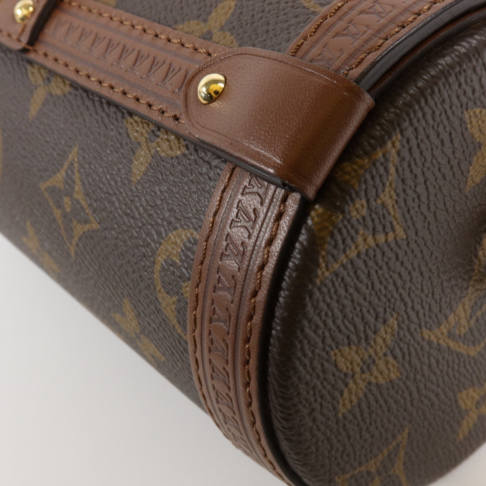 LOUIS VUITTON Monogram Papillon Trunk手挽肩背兩用袋