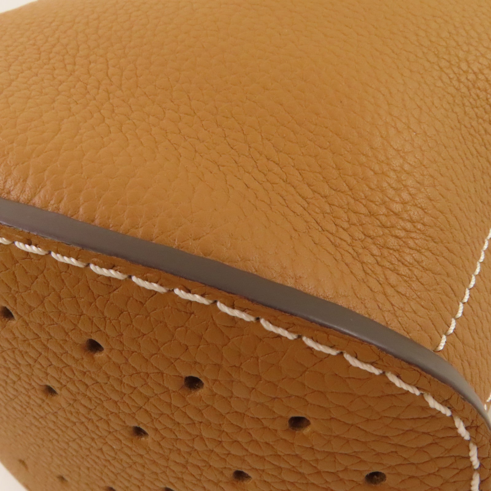 Delvaux 牛皮皮革Pin Daily Suppique Shoulder Bag金扣肩背袋啡色