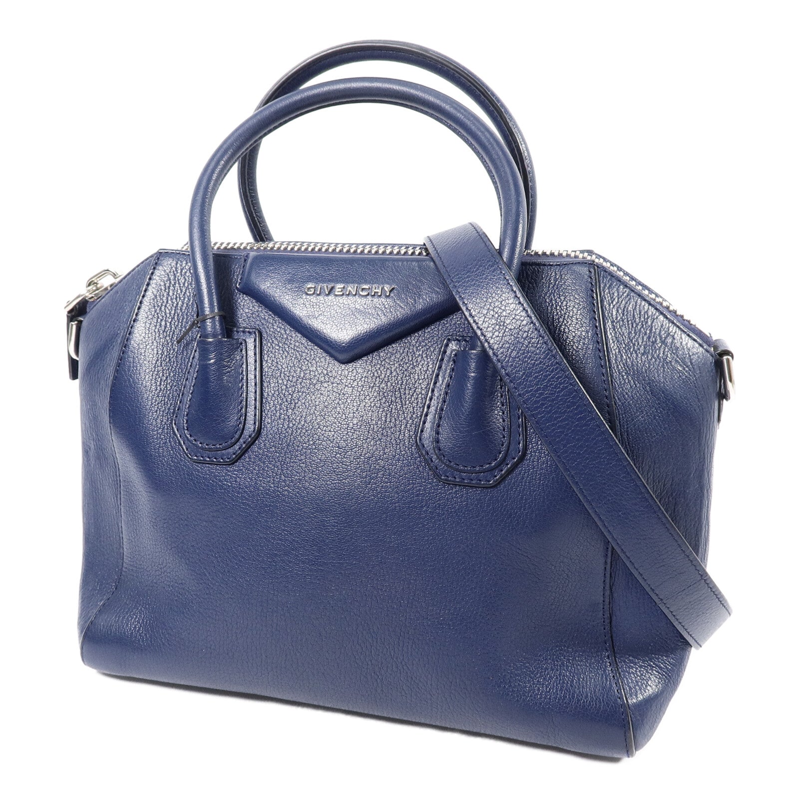 GIVENCHY 牛皮皮革Antigona Small手挽肩背兩用袋