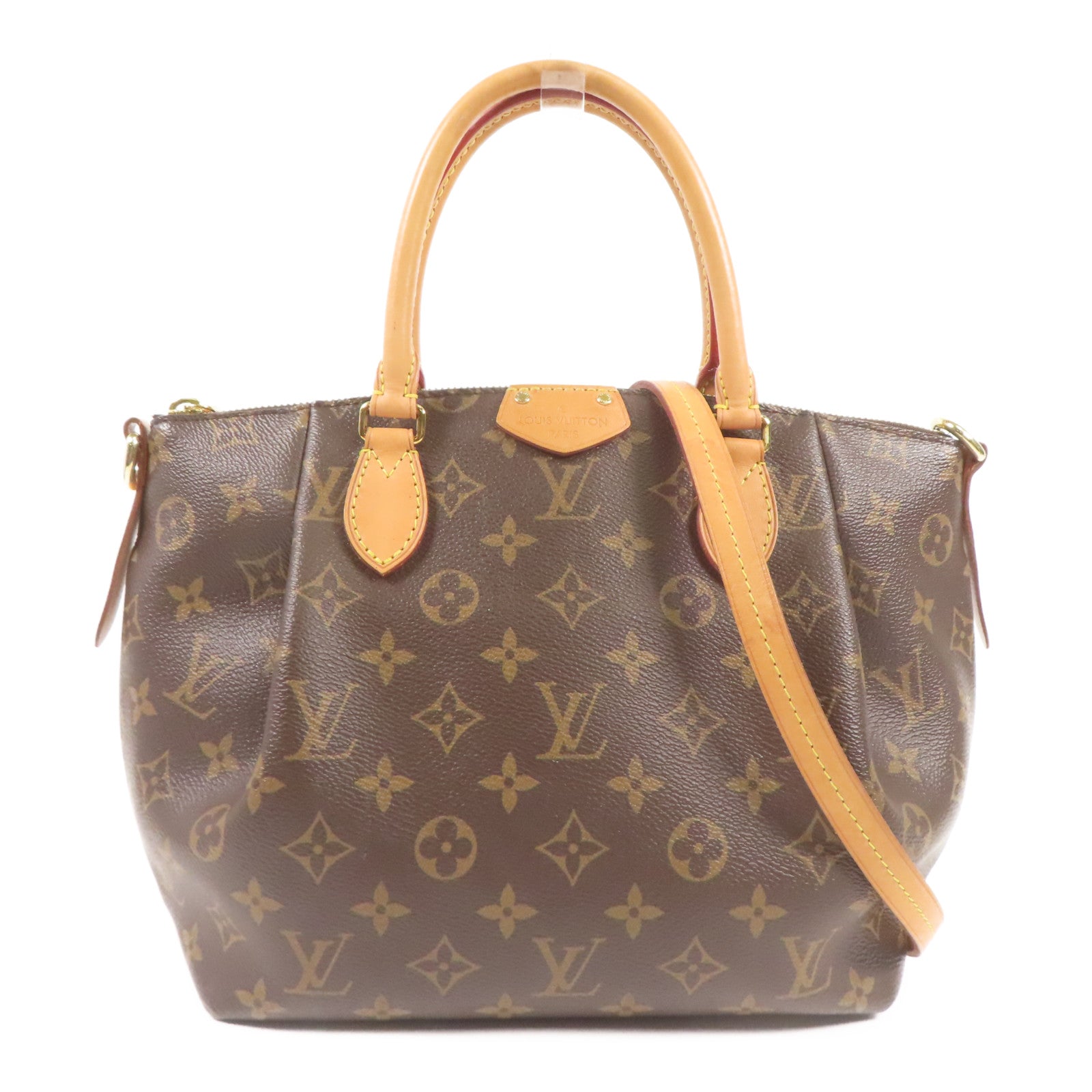 LOUIS VUITTON Monogram Turenne PM金扣手挽肩背兩用袋