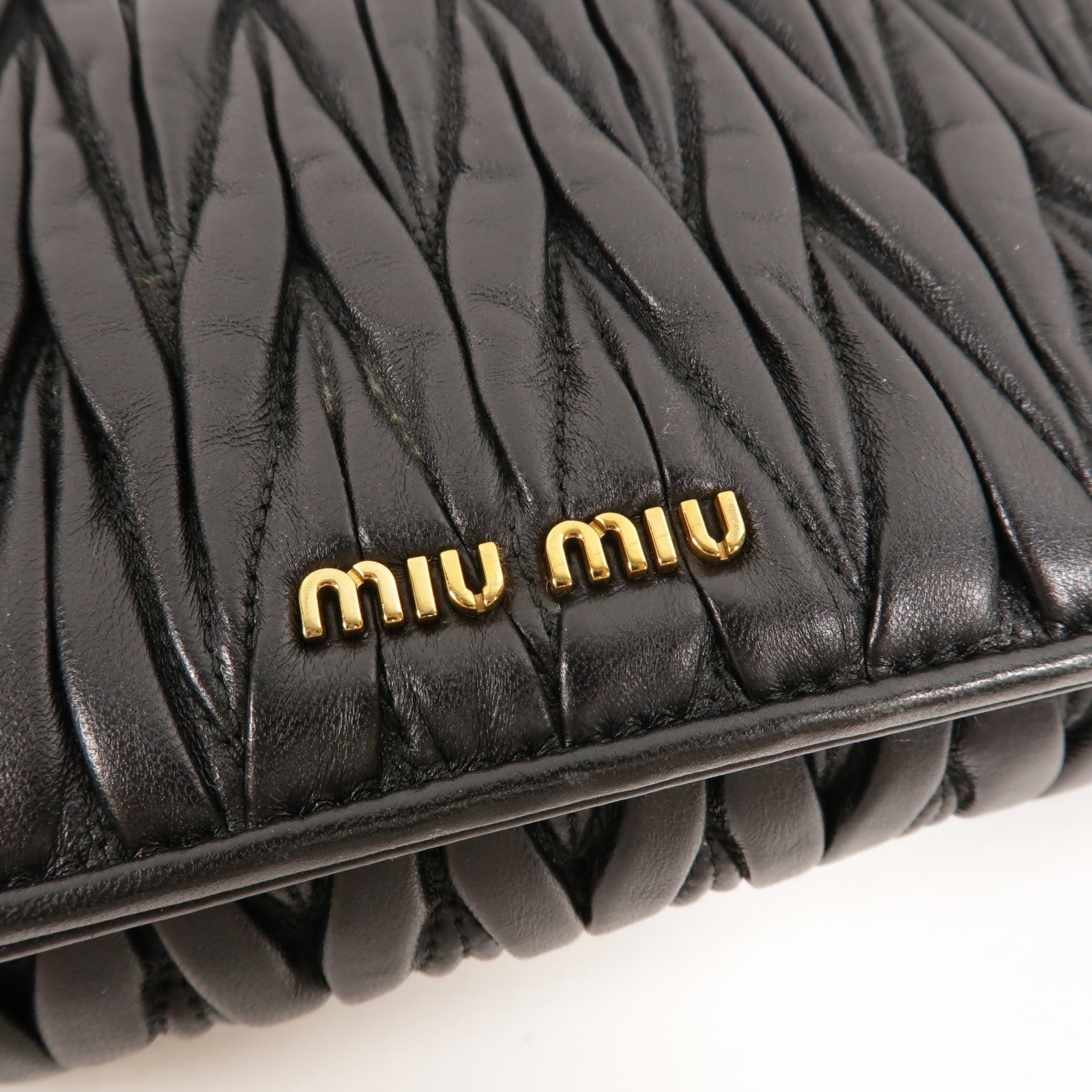 Miu Miu 羊皮皮革Shoulder Bag肩背袋