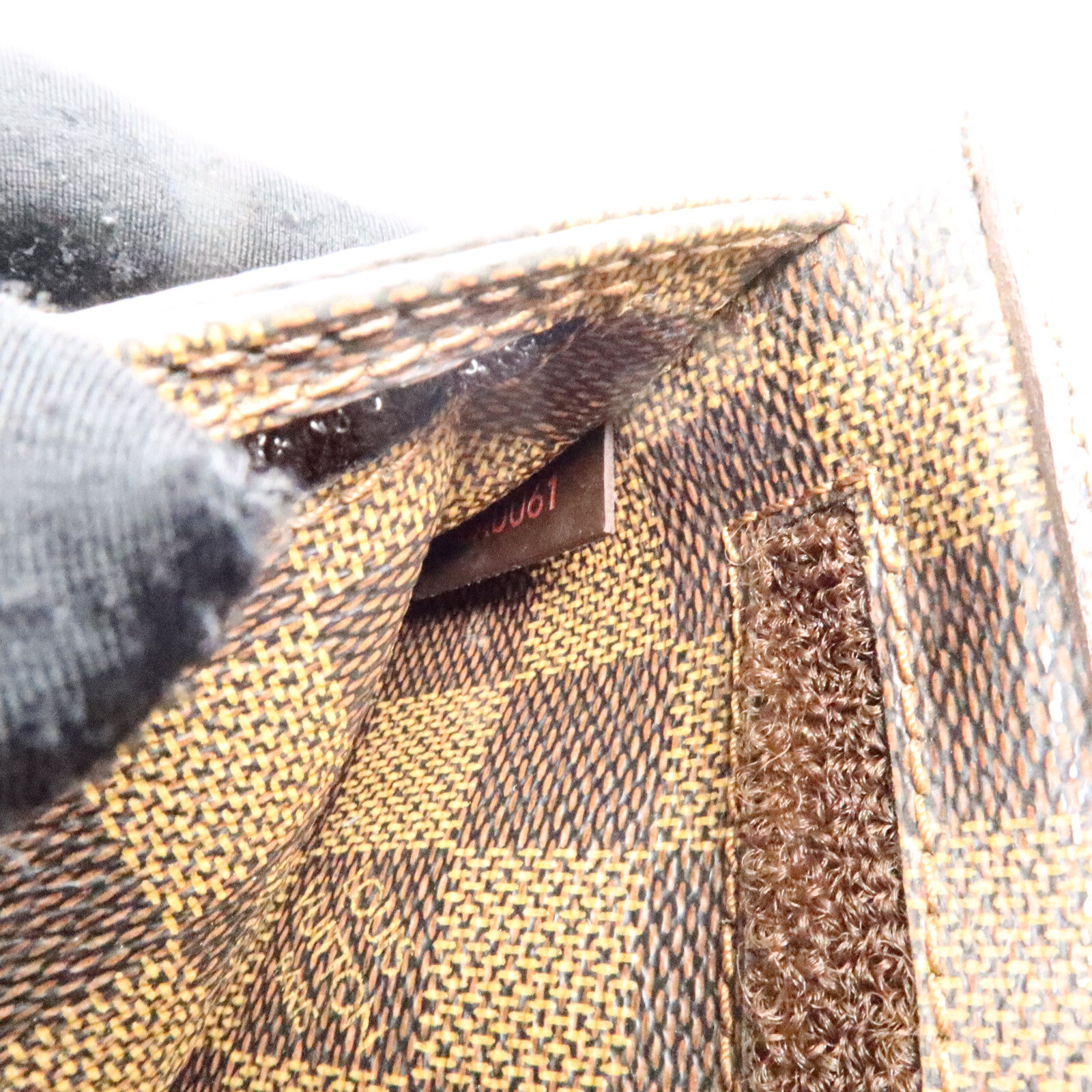 LOUIS VUITTON Damier Geronimos金扣腰包