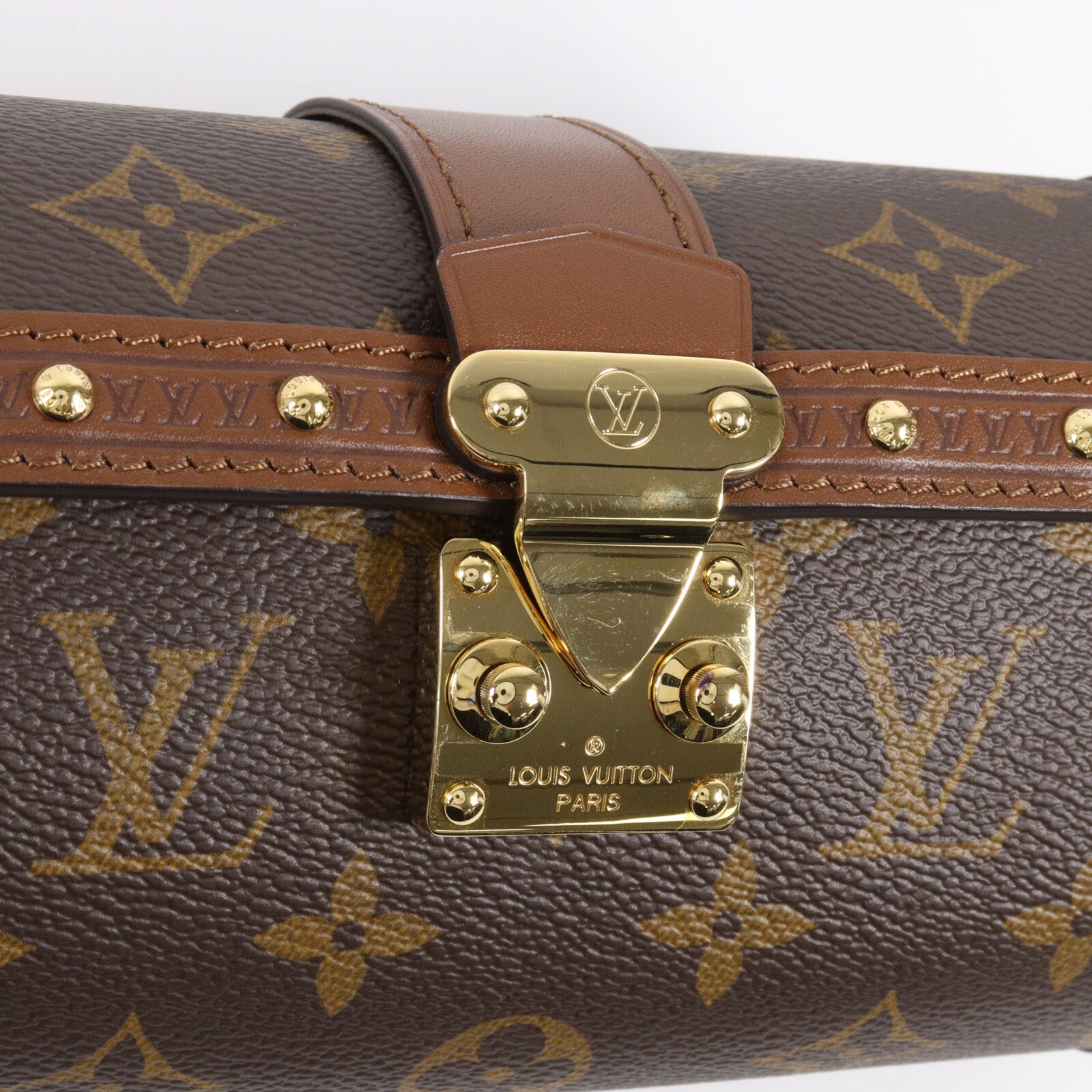 LOUIS VUITTON Monogram Papillon Trunk手挽肩背兩用袋
