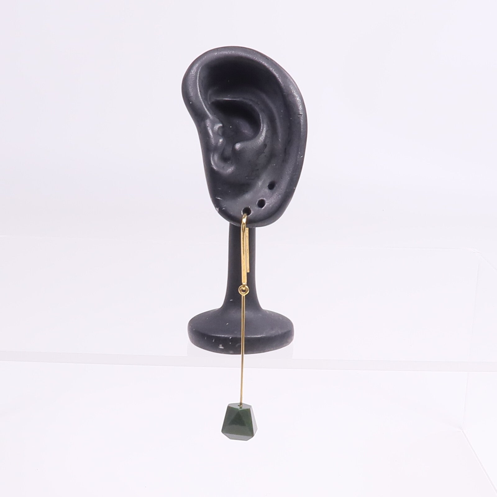 CELINE 金屬Stone Earrings耳環