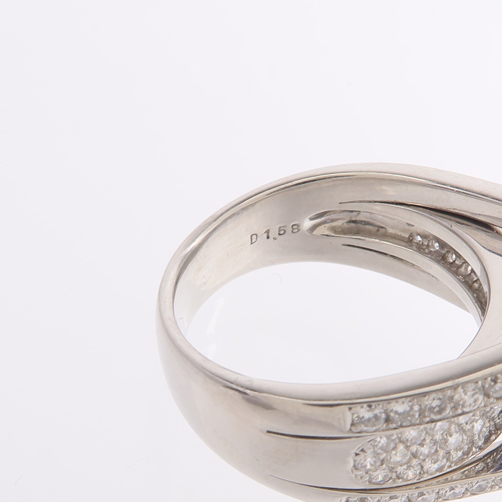 JEWELRY PT900鉑金Sapphire Diamond藍寶石/鑽石戒指