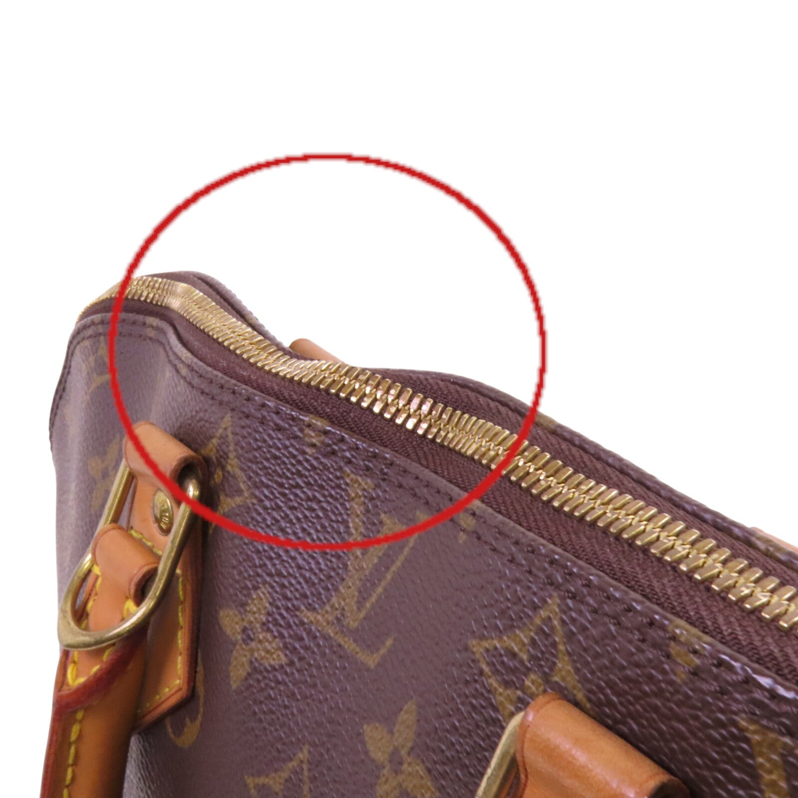 LOUIS VUITTON Monogram Alma PM金扣手挽袋