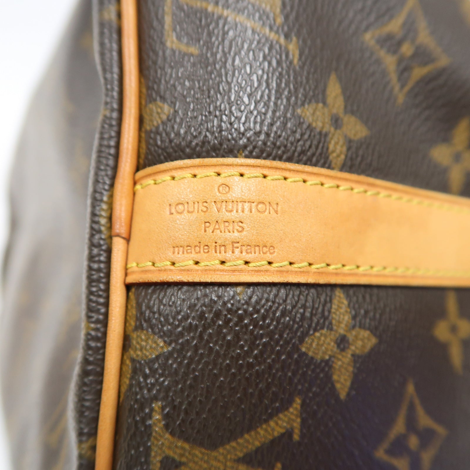 LOUIS VUITTON Monogram Speedy Bandouliere 30金扣手挽肩背兩用袋啡色