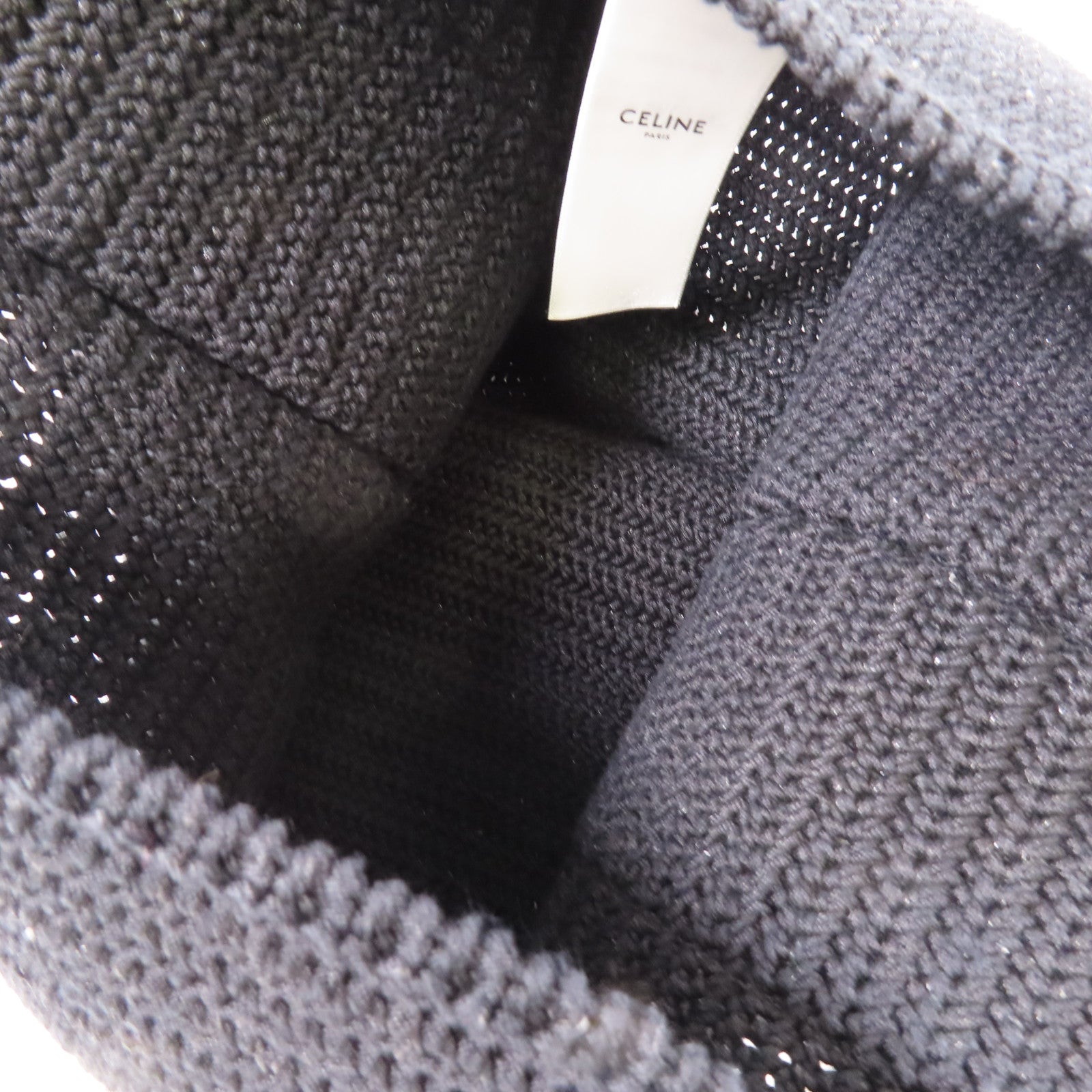 CELINE 鉤編棉質Shoulder Bag肩背袋