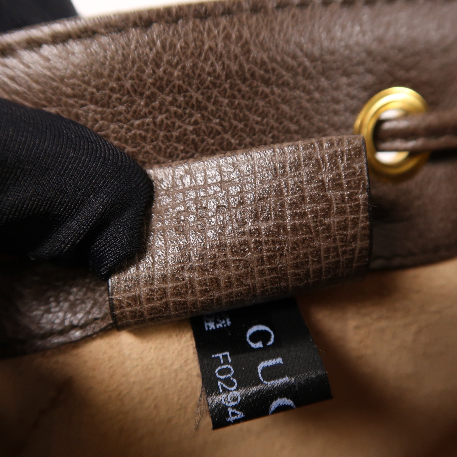 GUCCI 塗層帆布Ophidia Mini Bucket金扣肩背袋