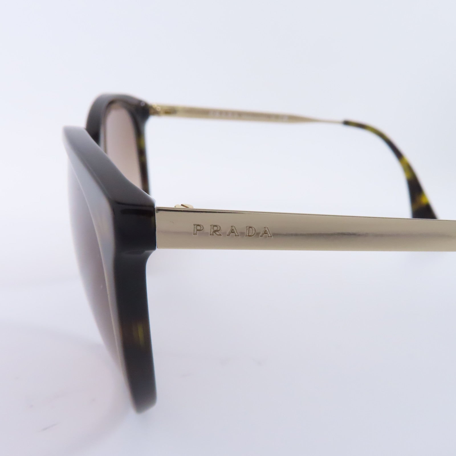PRADA PVC/金屬Sunglasses太陽眼鏡啡色