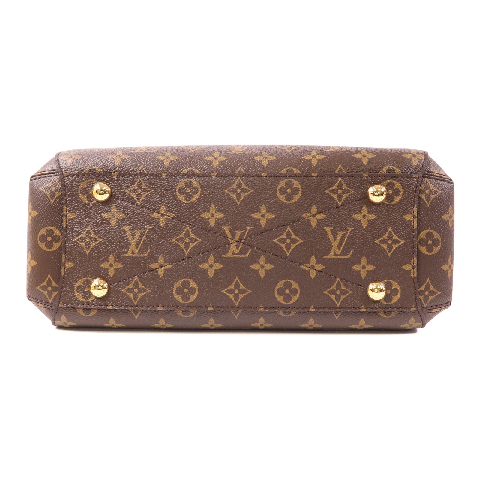 LOUIS VUITTON Monogram Montaigne MM金扣手挽肩背兩用袋