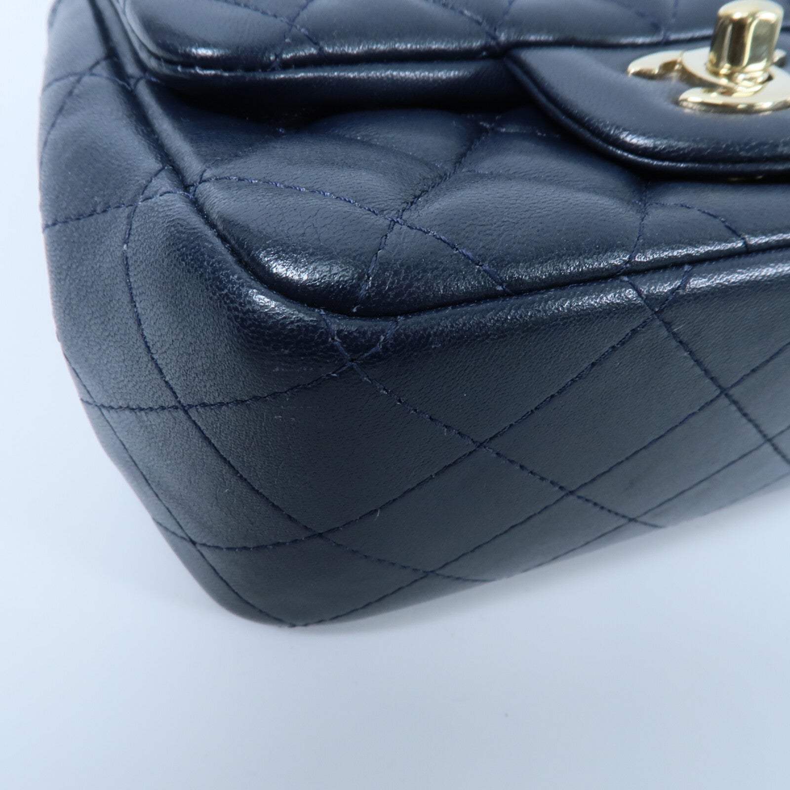 CHANEL 羊皮皮革Classic 17鏈帶肩背袋