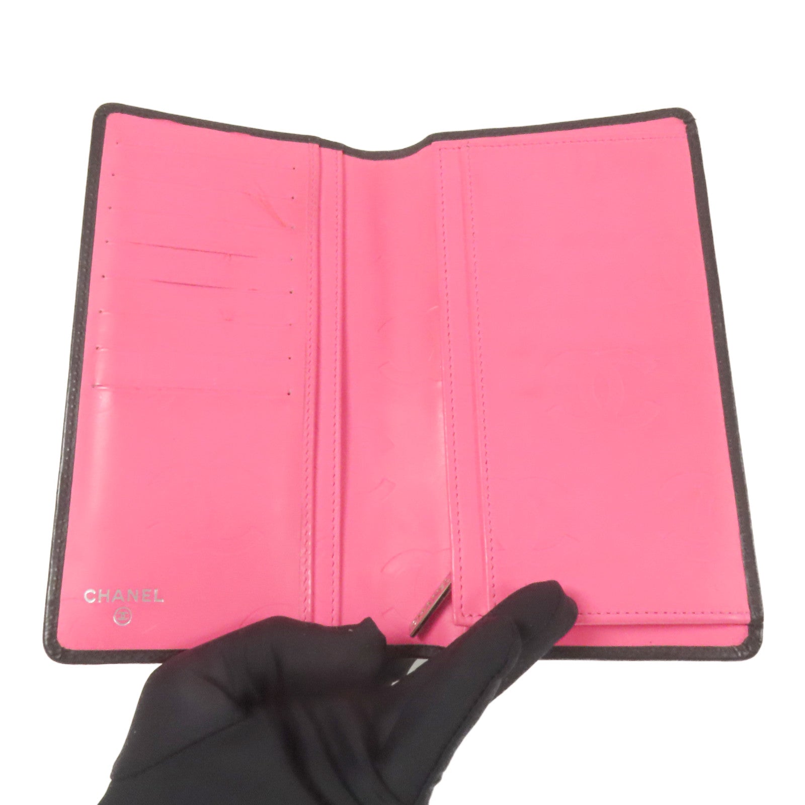 CHANEL 牛皮皮革Cambon Wallet長錢包