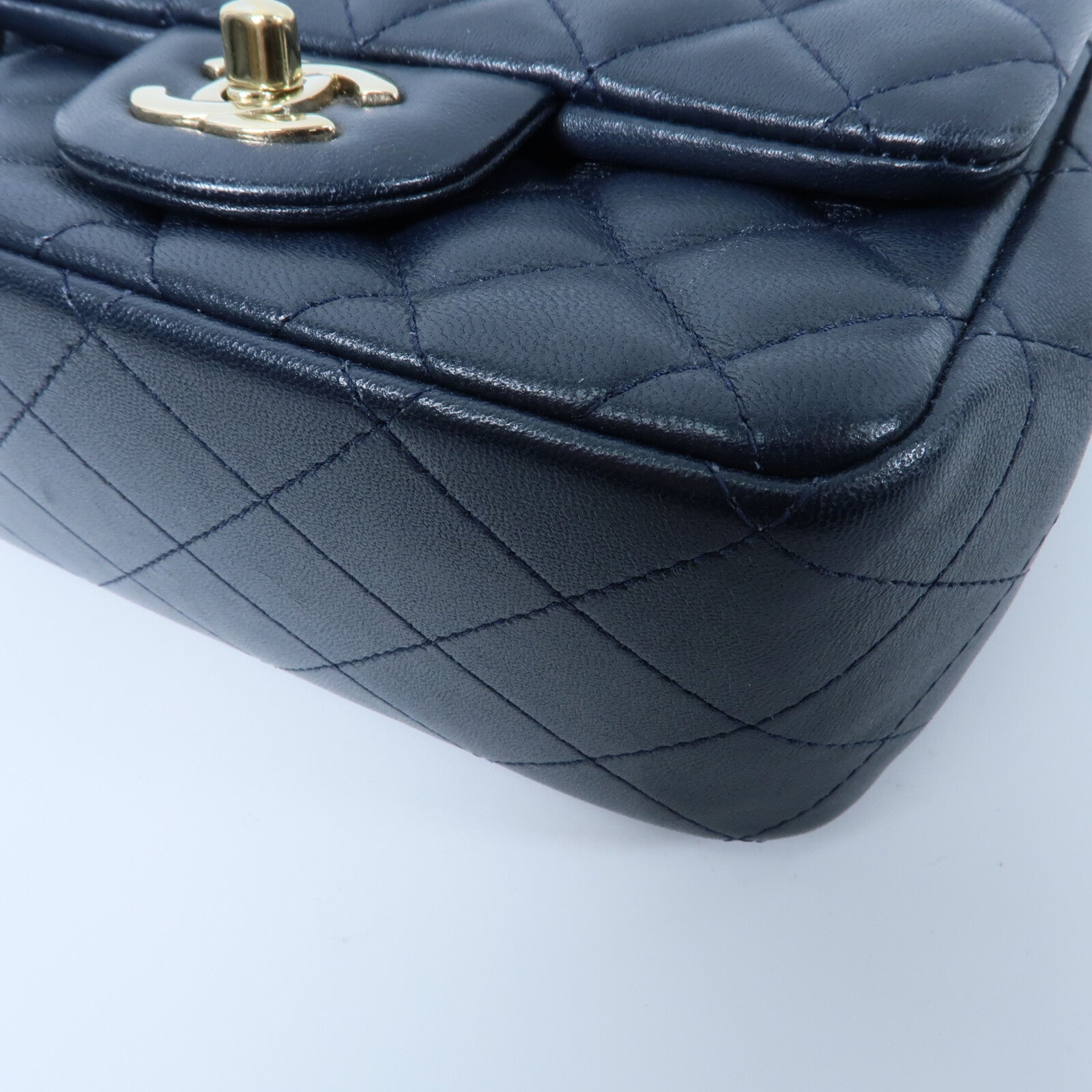CHANEL 羊皮皮革Classic 17鏈帶肩背袋