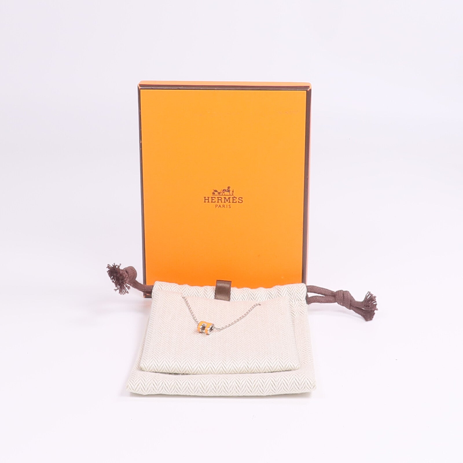 HERMES 金屬Mini Pop H項鍊