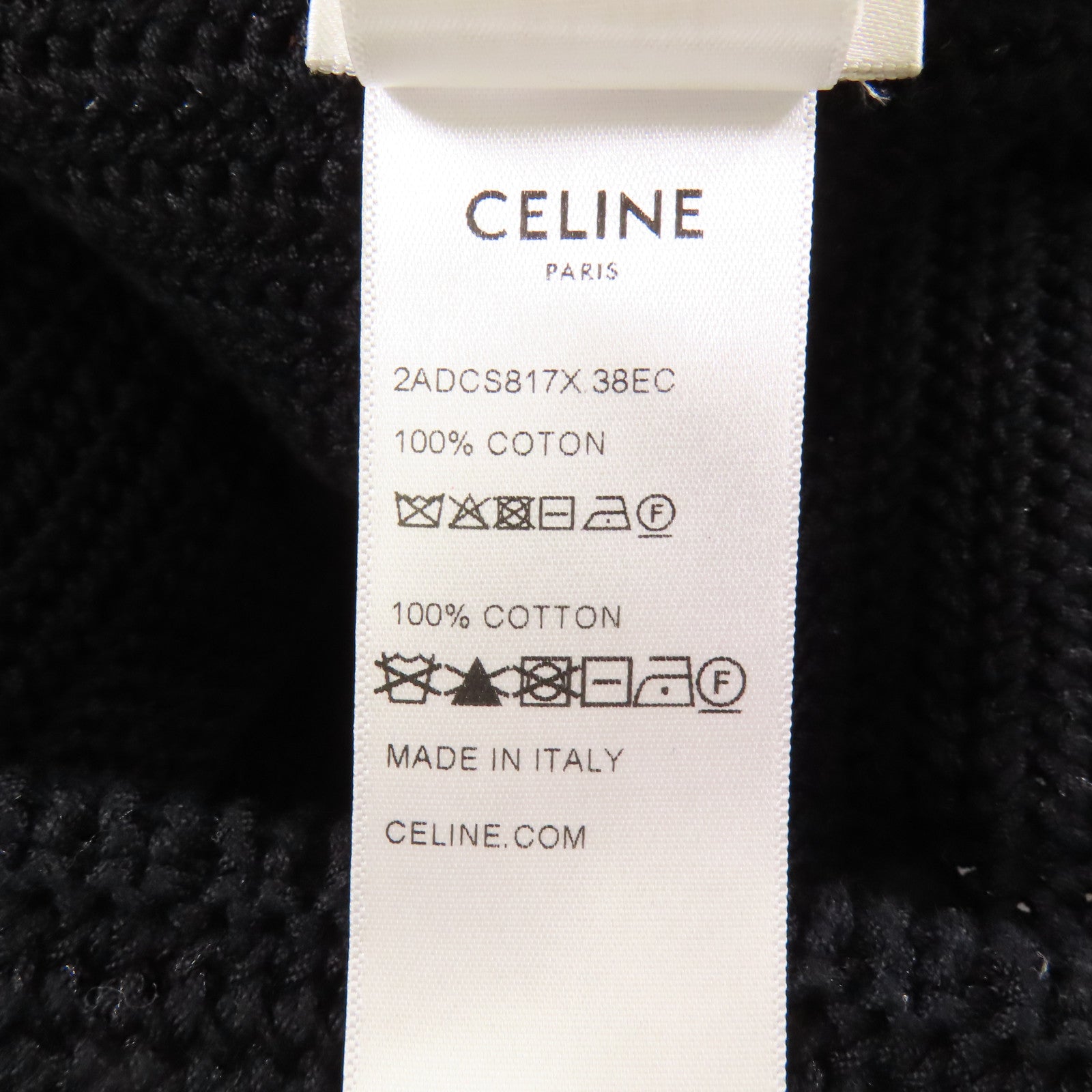 CELINE 鉤編棉質Shoulder Bag肩背袋