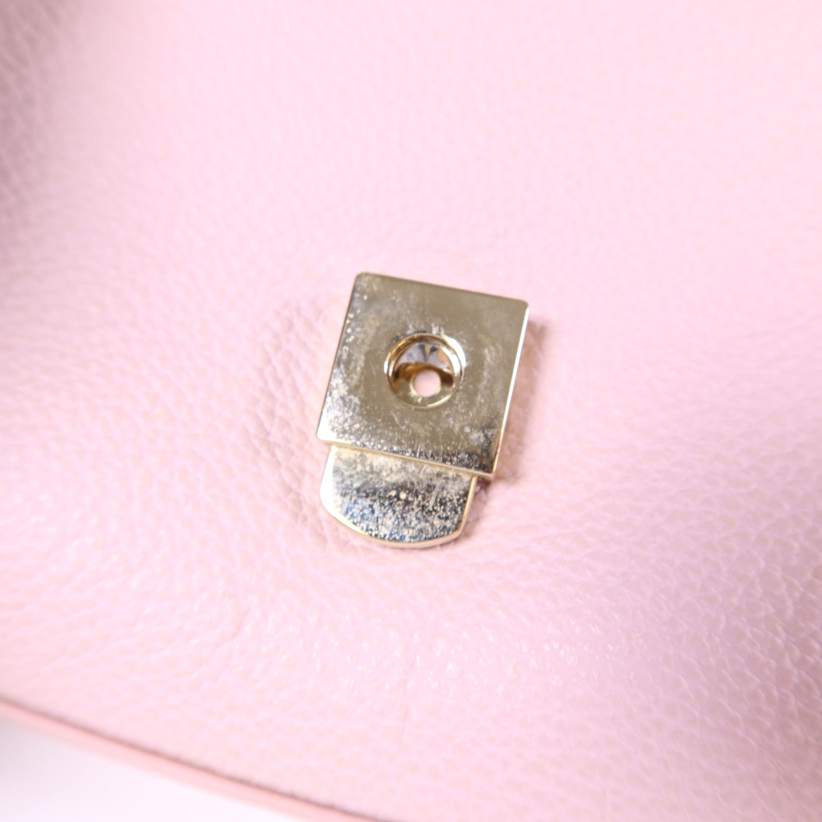 Furla 牛皮皮革Chain Shoulder Bag金扣鏈帶肩背袋