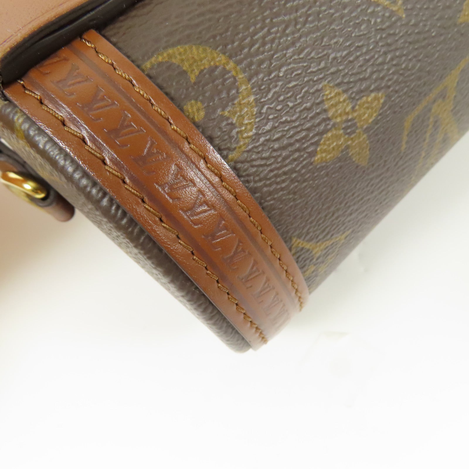 LOUIS VUITTON LV GHW Papillon Trunk 2way Shoulder Bag M57835 Monogram Brown