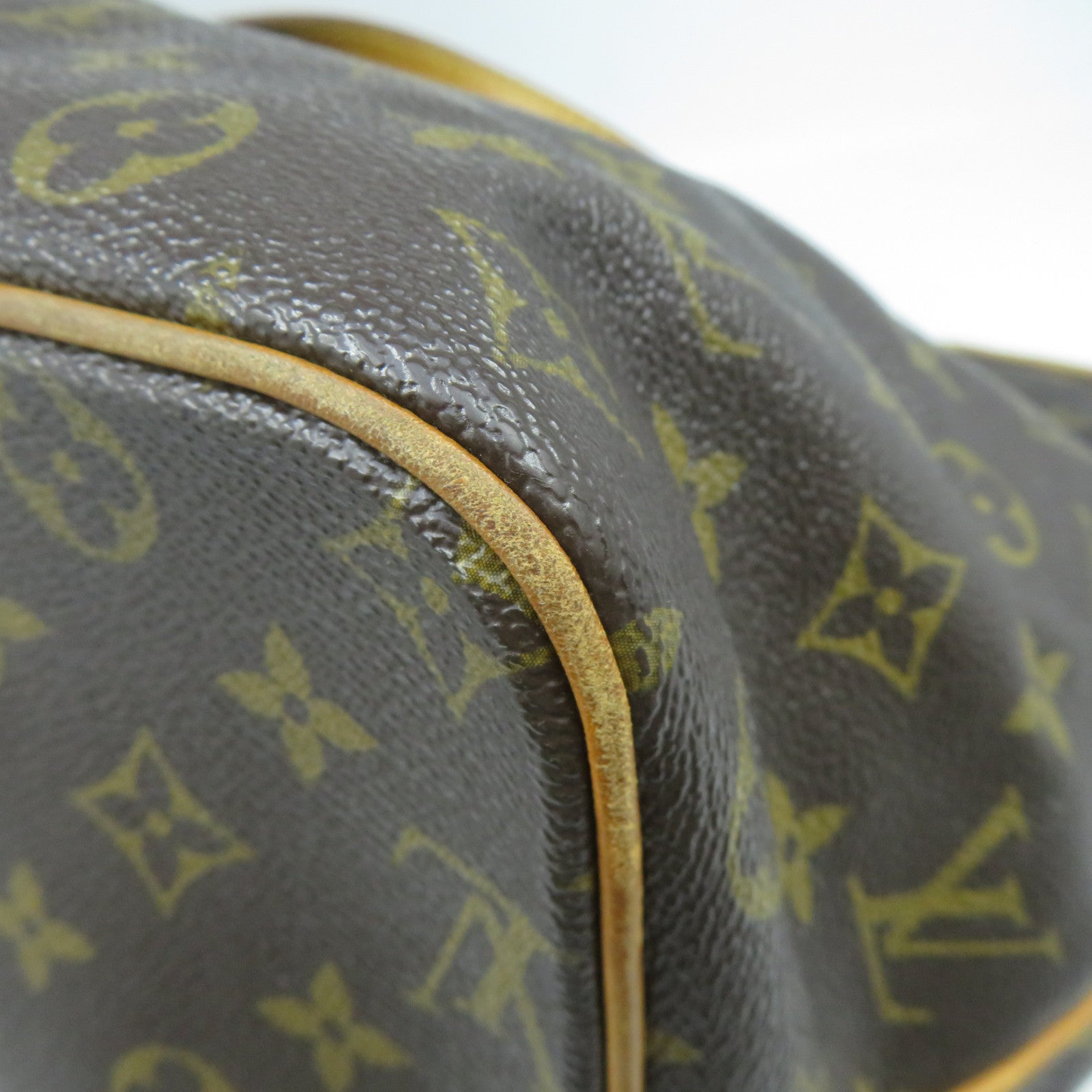 LOUIS VUITTON 【激減優惠】Monogram Palermo GM金扣手挽肩背兩用袋啡色