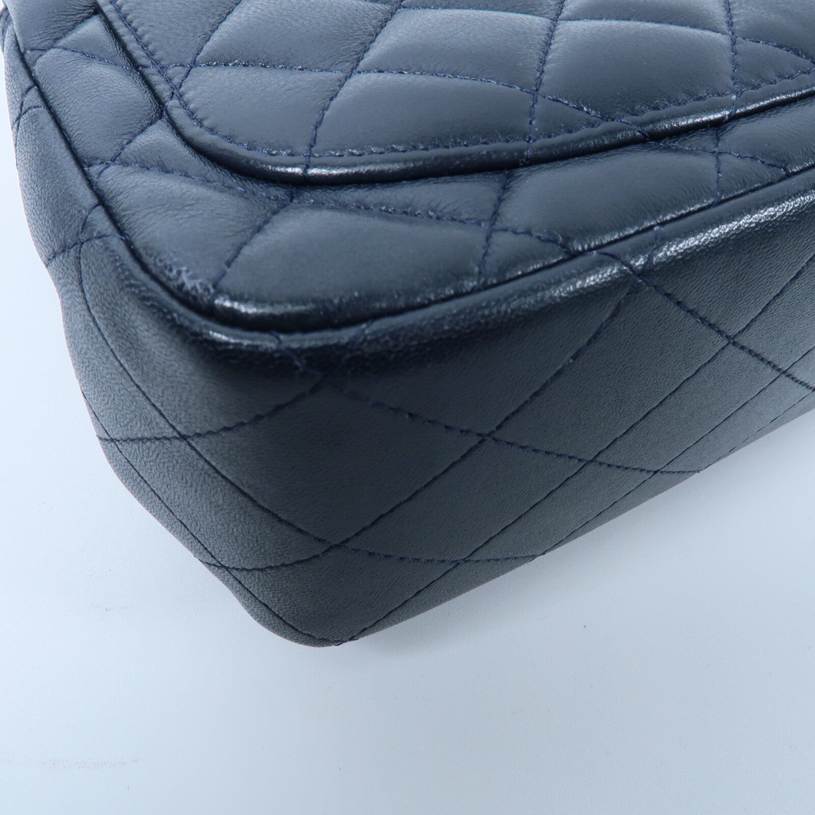 CHANEL 羊皮皮革Classic 17鏈帶肩背袋