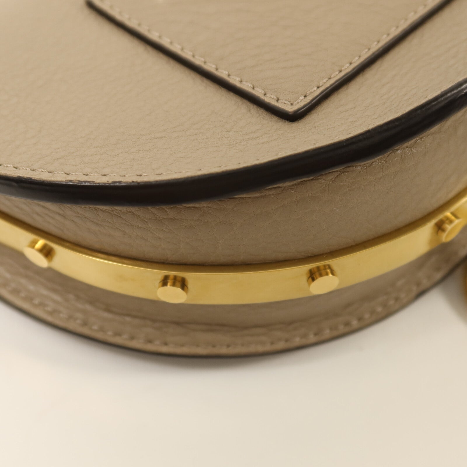 Chloe 牛皮皮革Nile Minaudiere Bracelet Bag金扣手挽肩背兩用袋