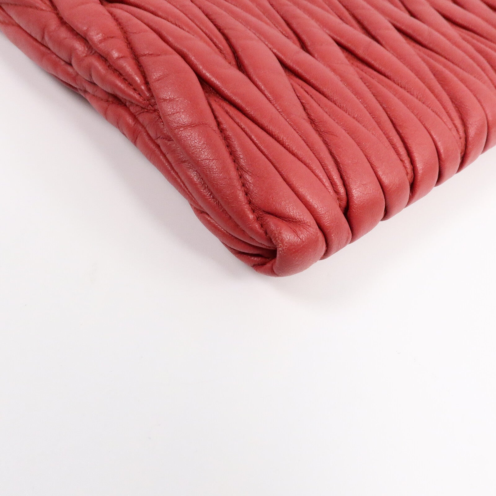 Miu Miu 羊皮皮革Shoulder Clutch Bag肩背袋