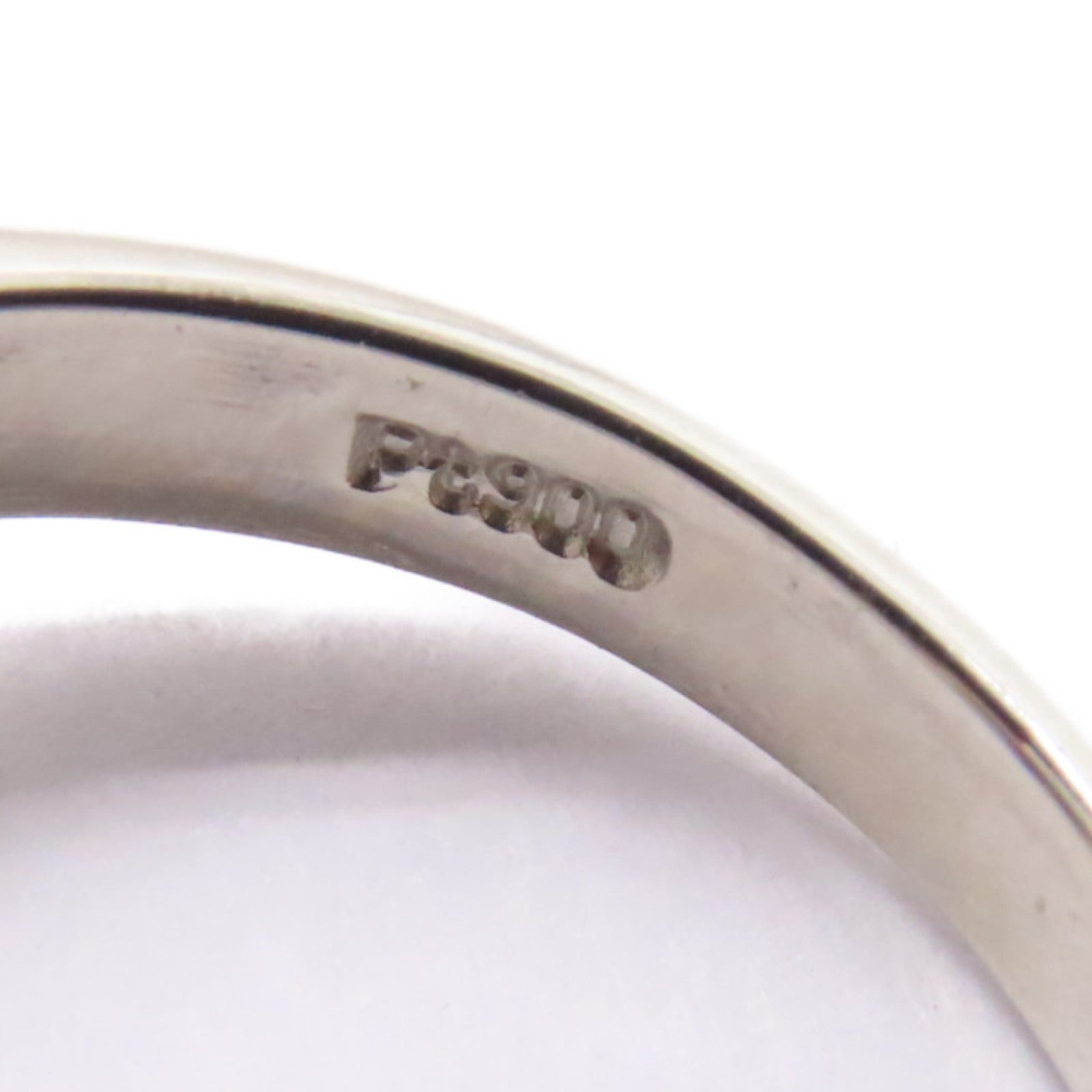 JEWELRY PT900鉑金Sapphire/Diamond Ring 2.68ct藍寶石/0.31ct鑽石戒指US#7