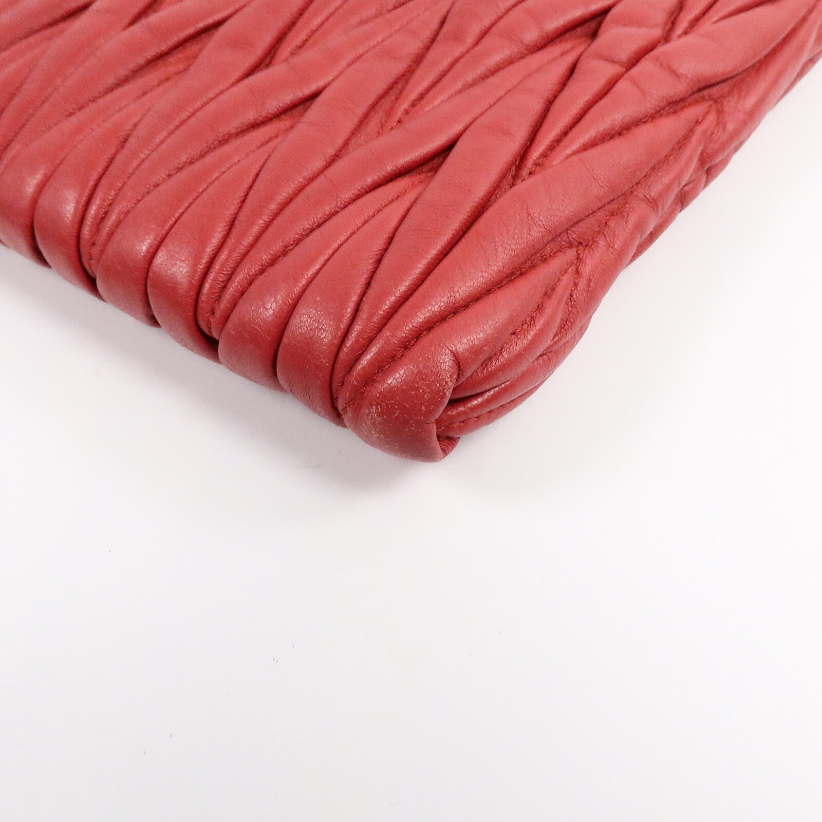 Miu Miu 羊皮皮革Shoulder Clutch Bag肩背袋