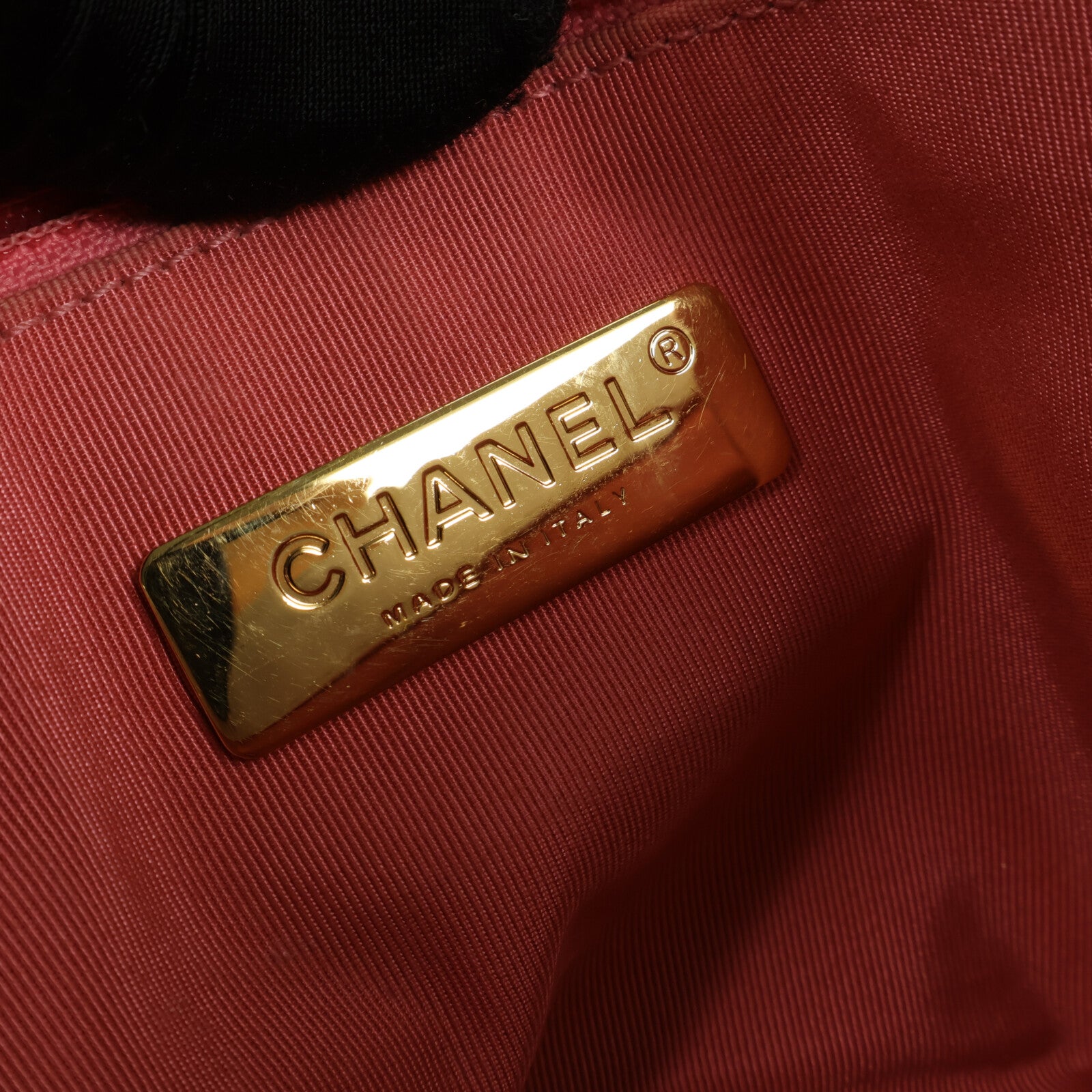 CHANEL 羊皮皮革C19 Small手挽肩背兩用袋