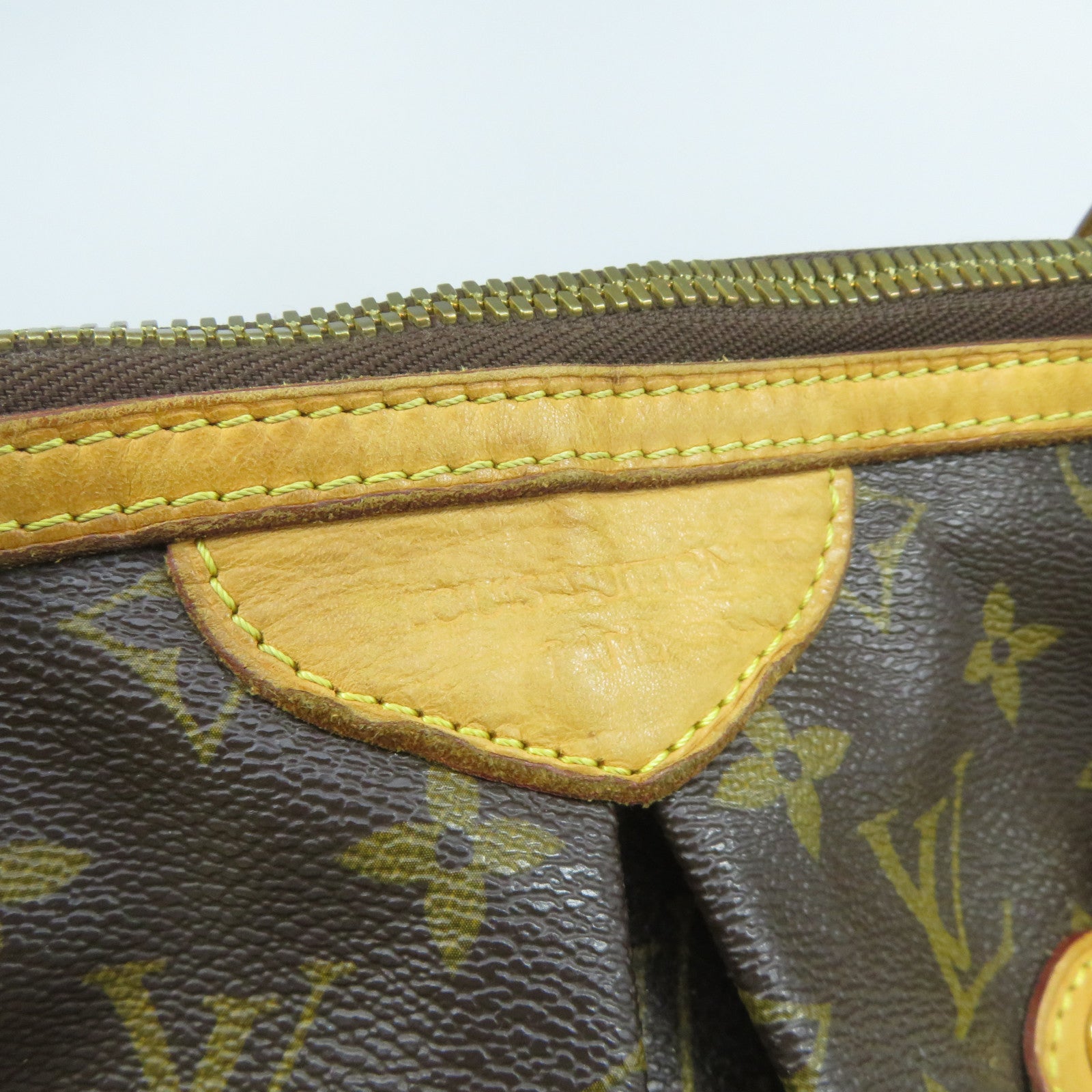 LOUIS VUITTON 【激減優惠】Monogram Palermo GM金扣手挽肩背兩用袋啡色
