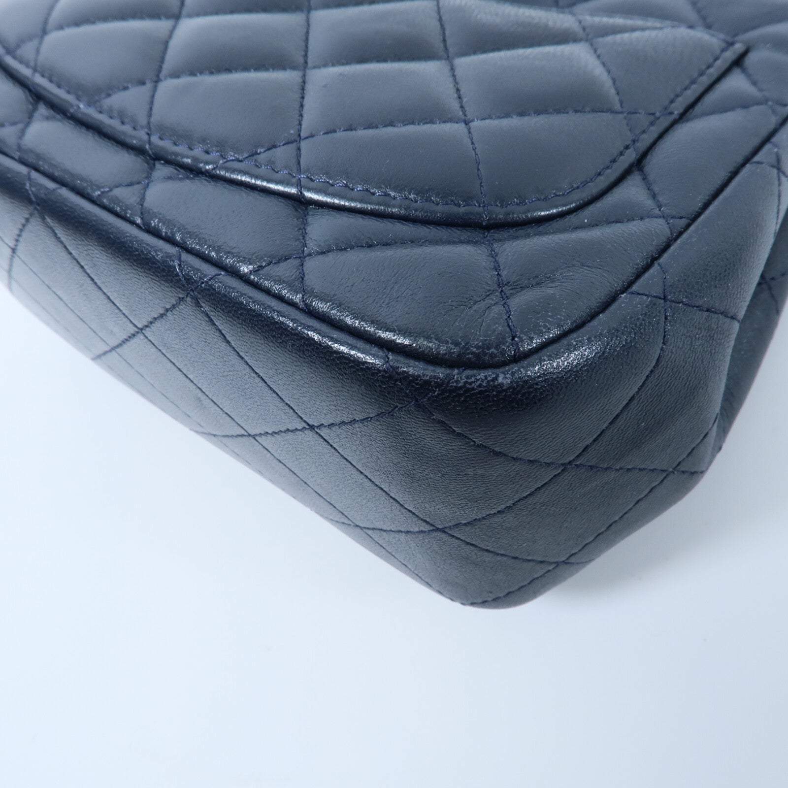CHANEL 羊皮皮革Classic 17鏈帶肩背袋