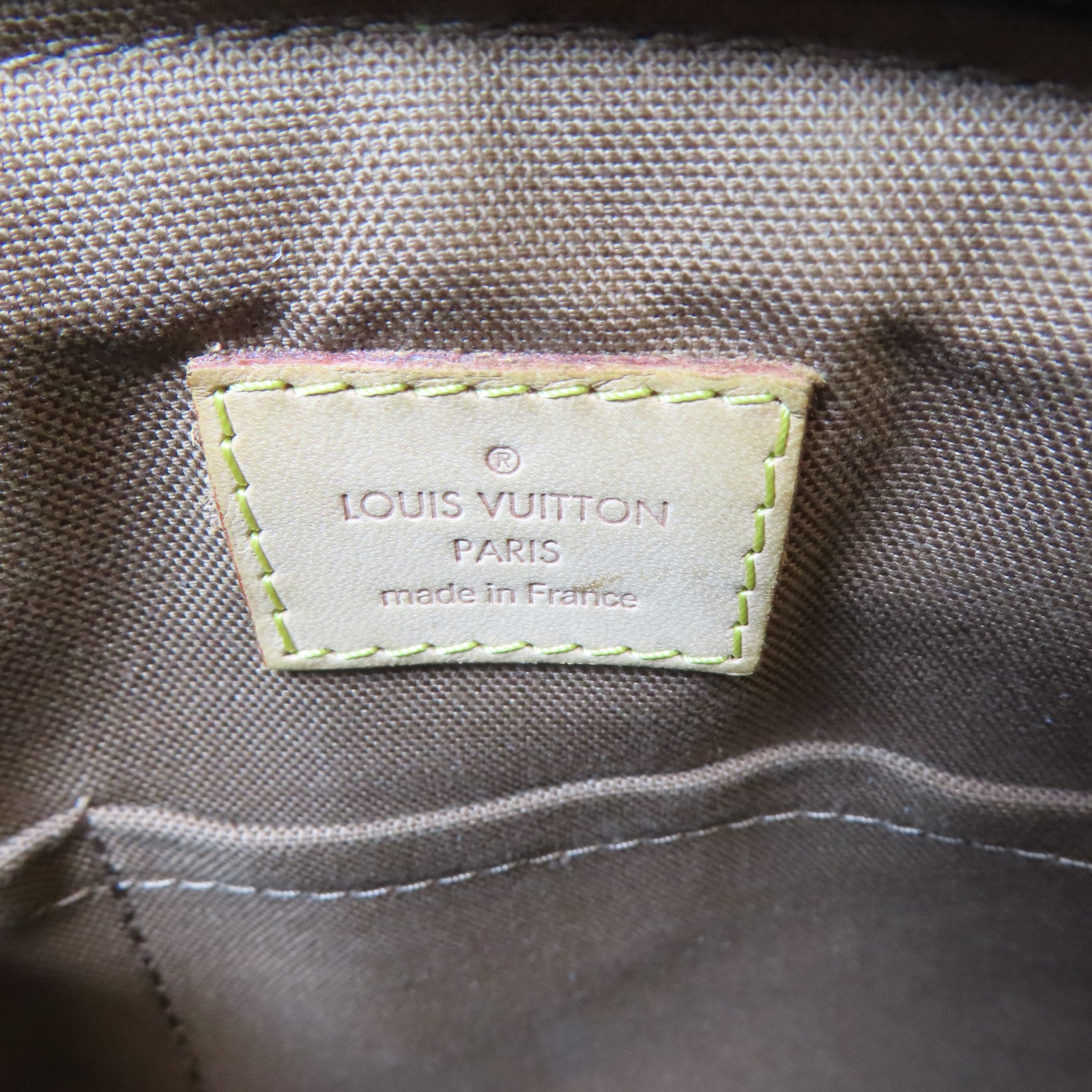 LOUIS VUITTON Monogram Tivoli PM金扣手挽袋啡色