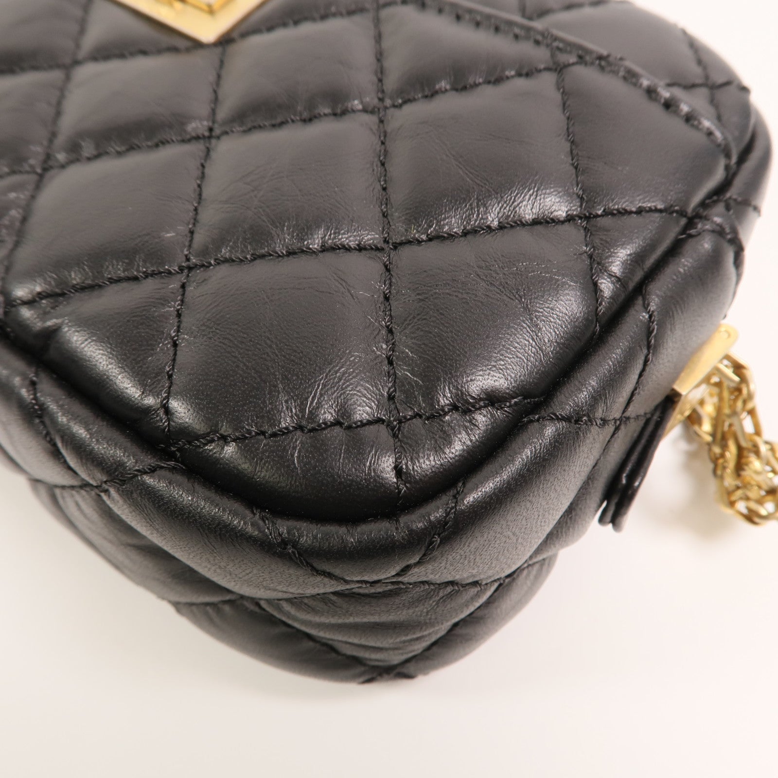 CHANEL 【激減優惠】牛皮皮革2.55 Camera Bag鏈帶肩背袋