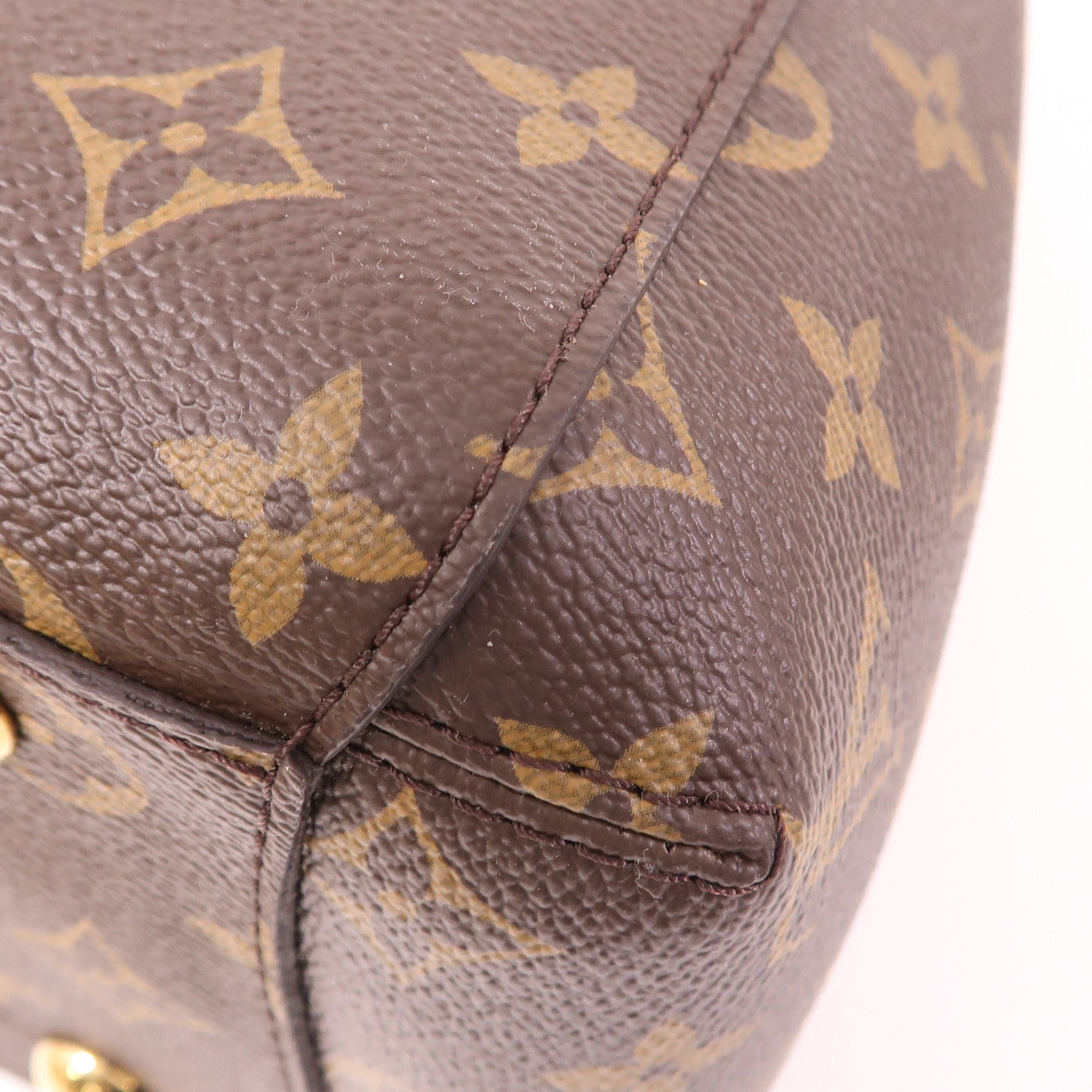LOUIS VUITTON Monogram Montaigne MM金扣手挽肩背兩用袋