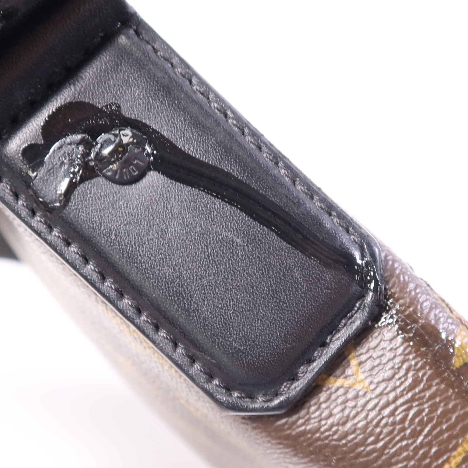 LOUIS VUITTON Monogram Macassar Magnetic Messenger Bag肩背袋