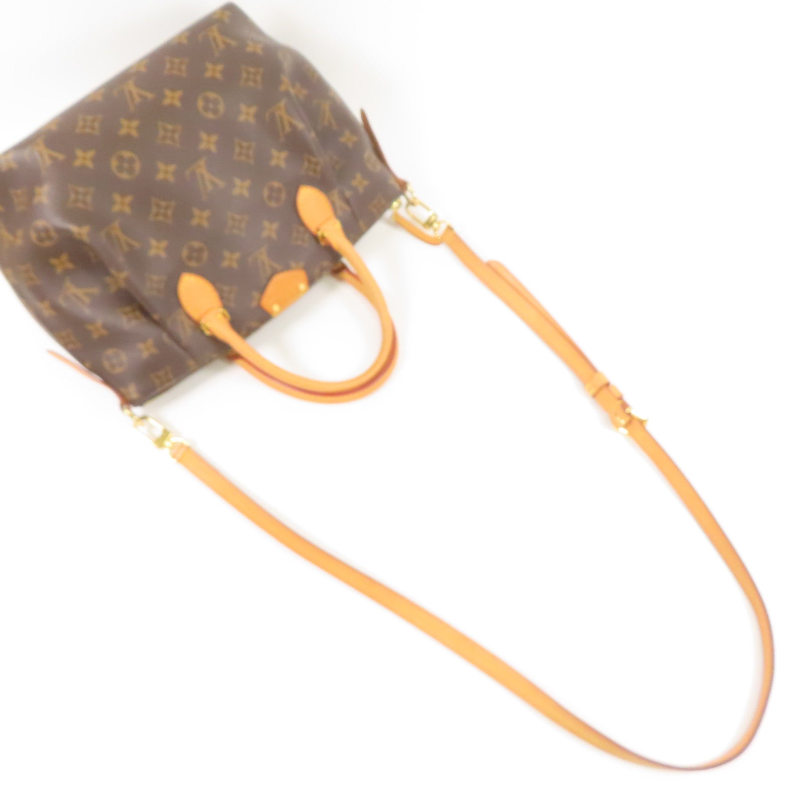 LOUIS VUITTON Monogram Turenne PM金扣手挽肩背兩用袋