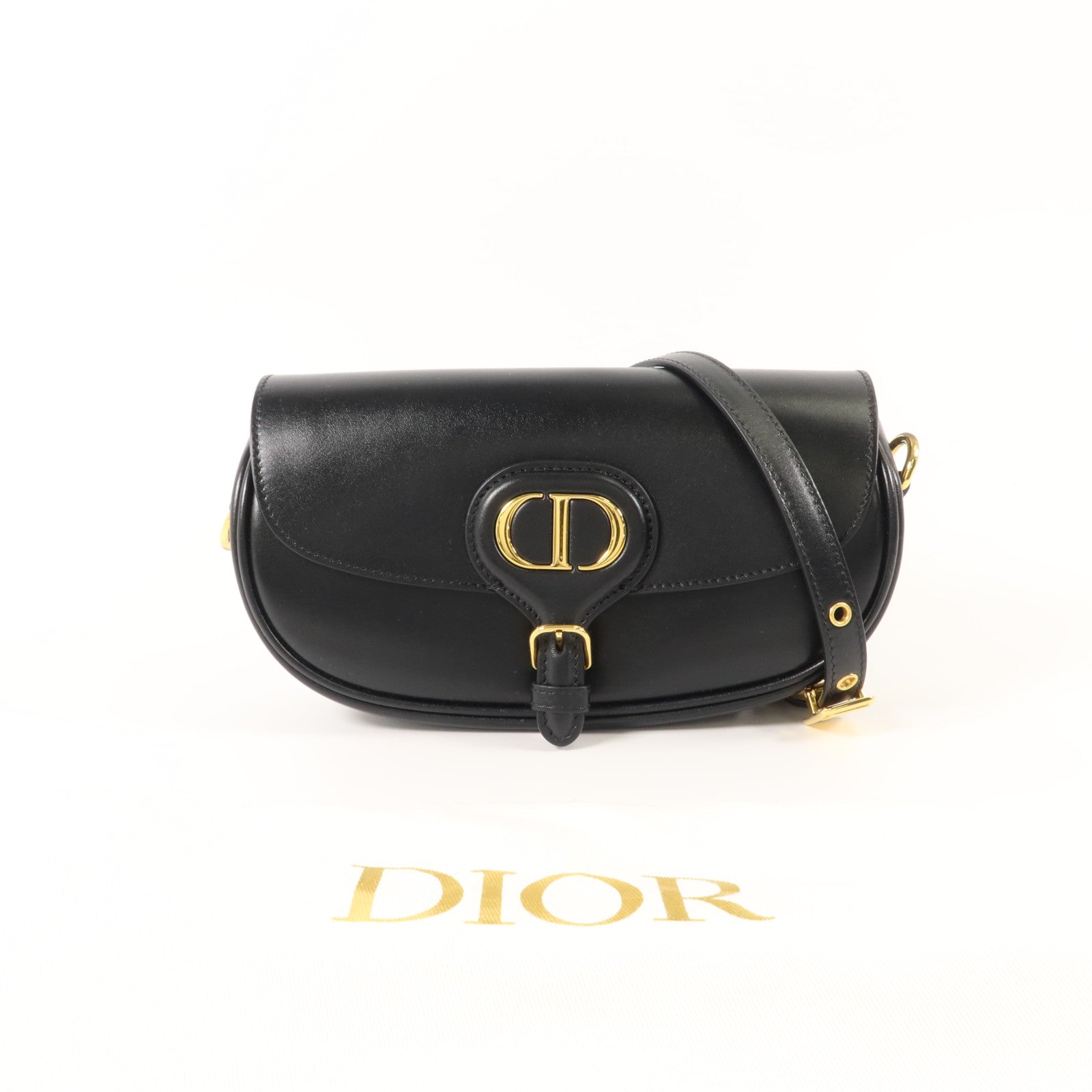 Dior 牛皮皮革Bobby East-West肩背袋