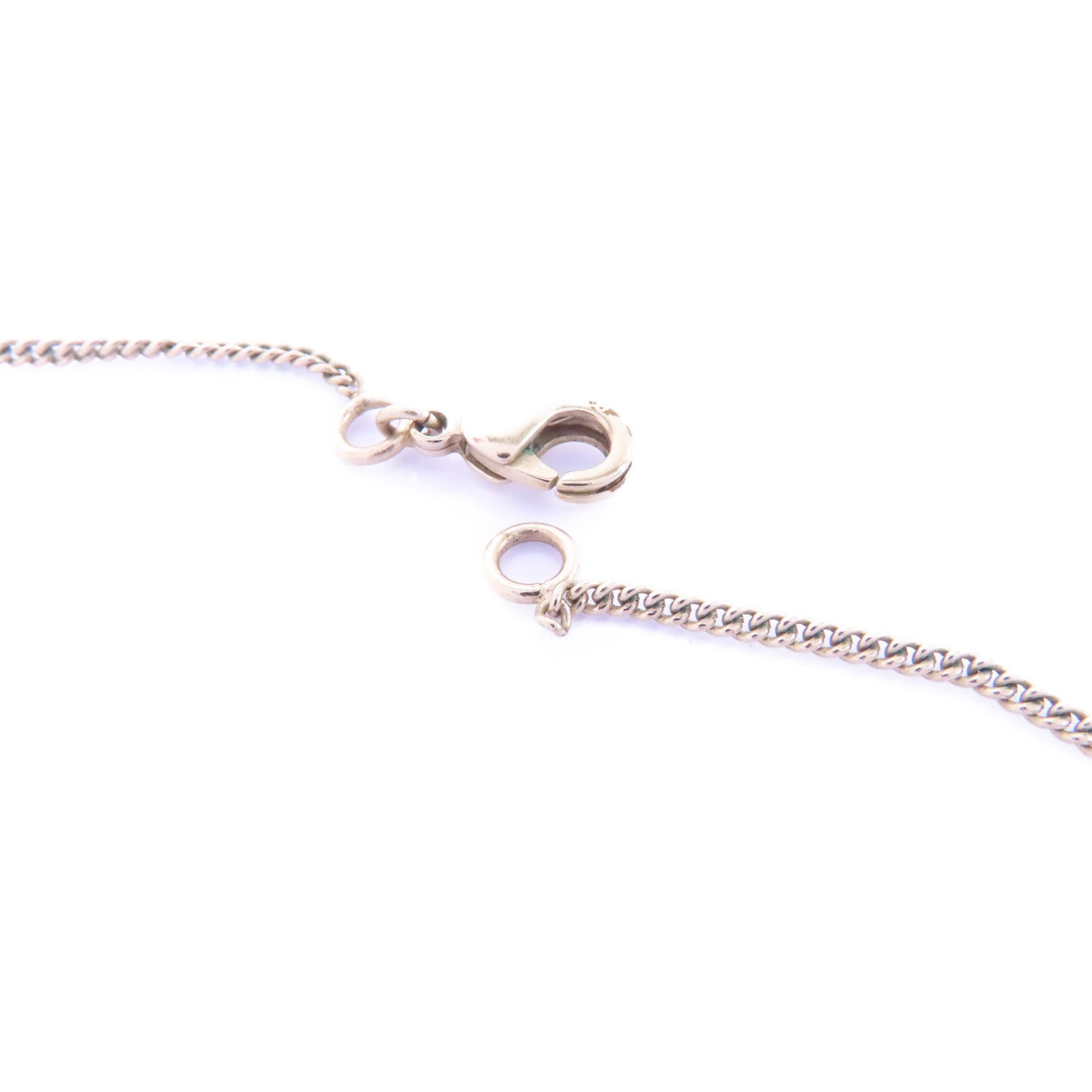 CHANEL PVC/金屬Necklace項鍊粉紅色/金色