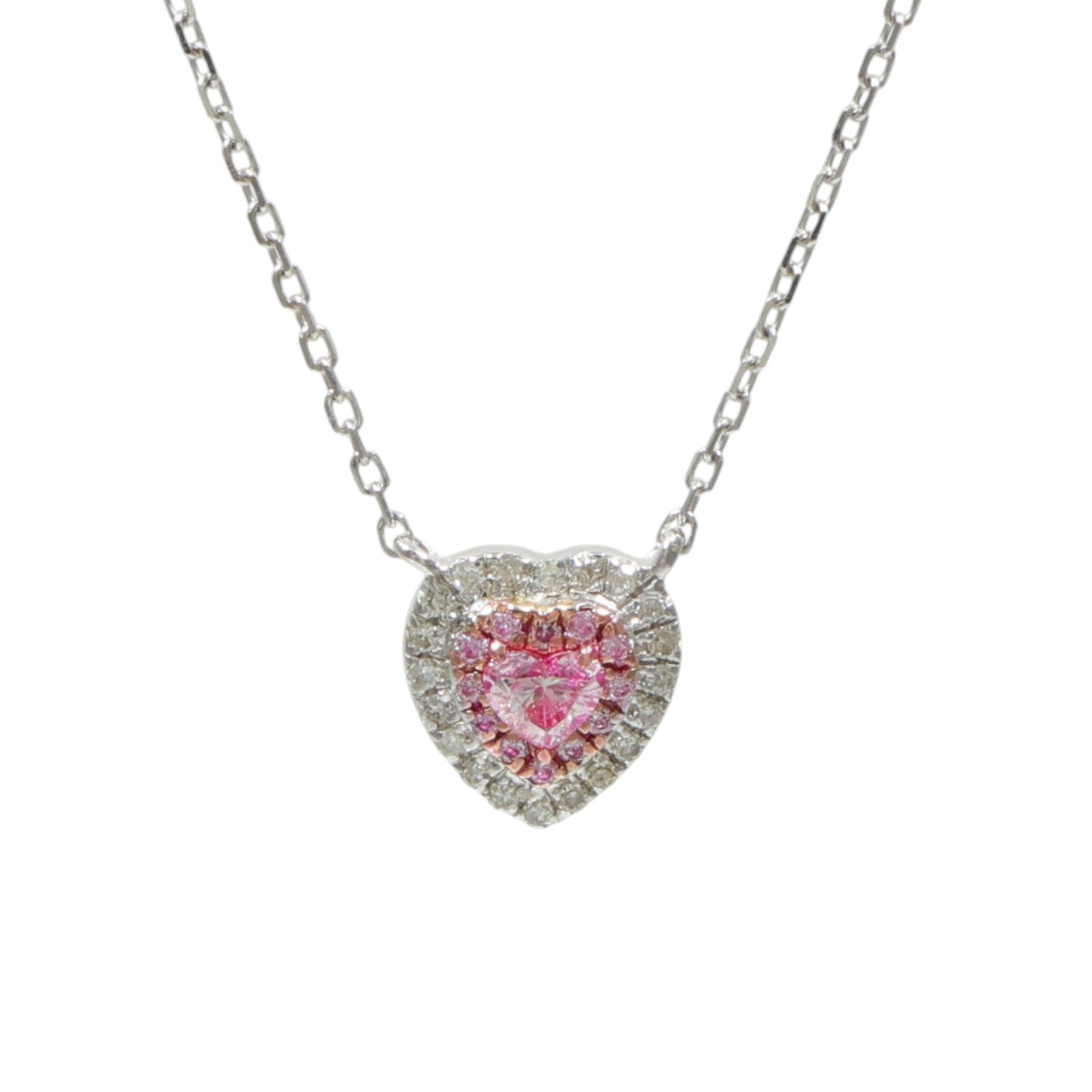 JEWELRY 18K白金Diamond Necklace鑽石項鍊