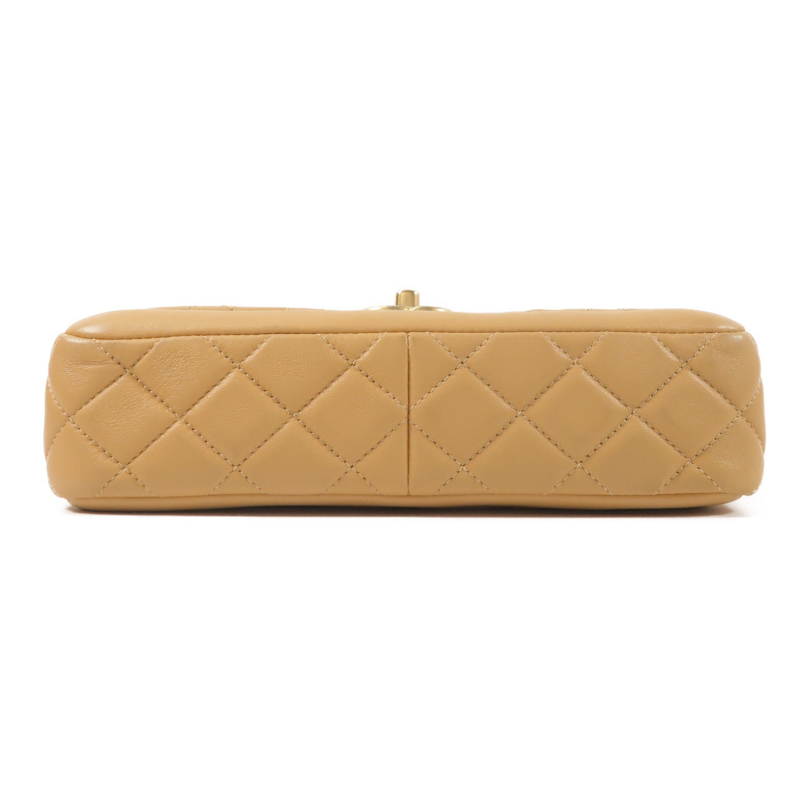 CHANEL 牛皮皮革Flap Bag鏈帶肩背袋
