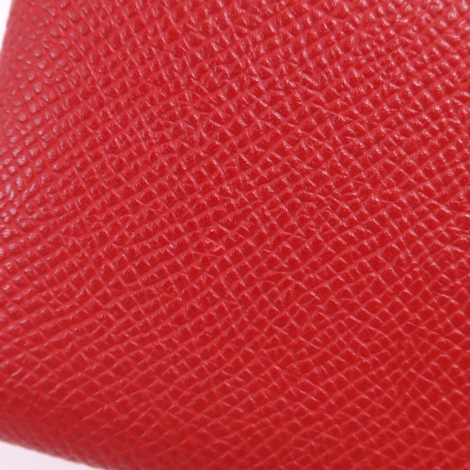 HERMES Epsom皮革Card Holder銀扣卡片套