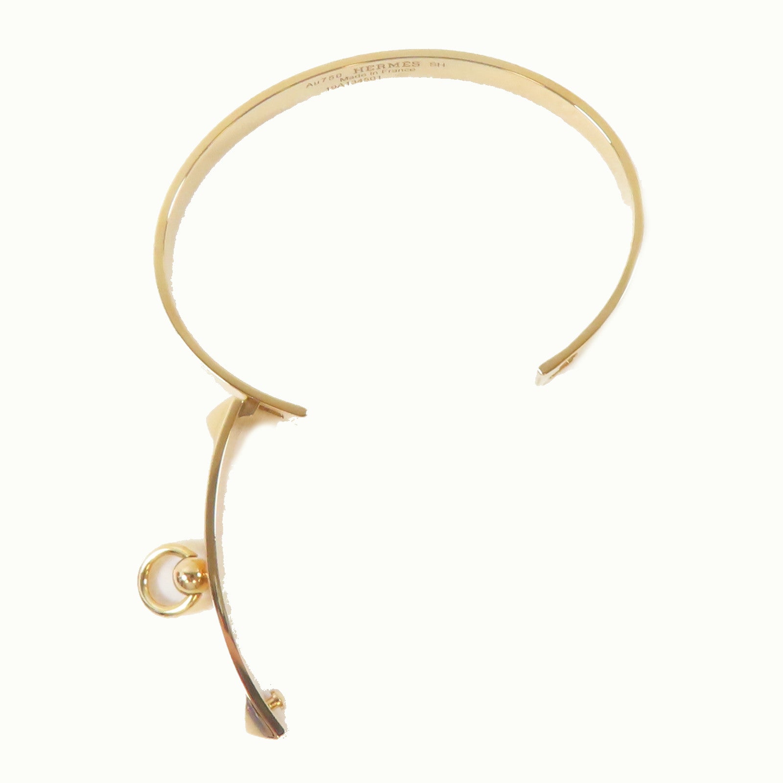 HERMES 18K玫瑰金CDC Bangle手鐲