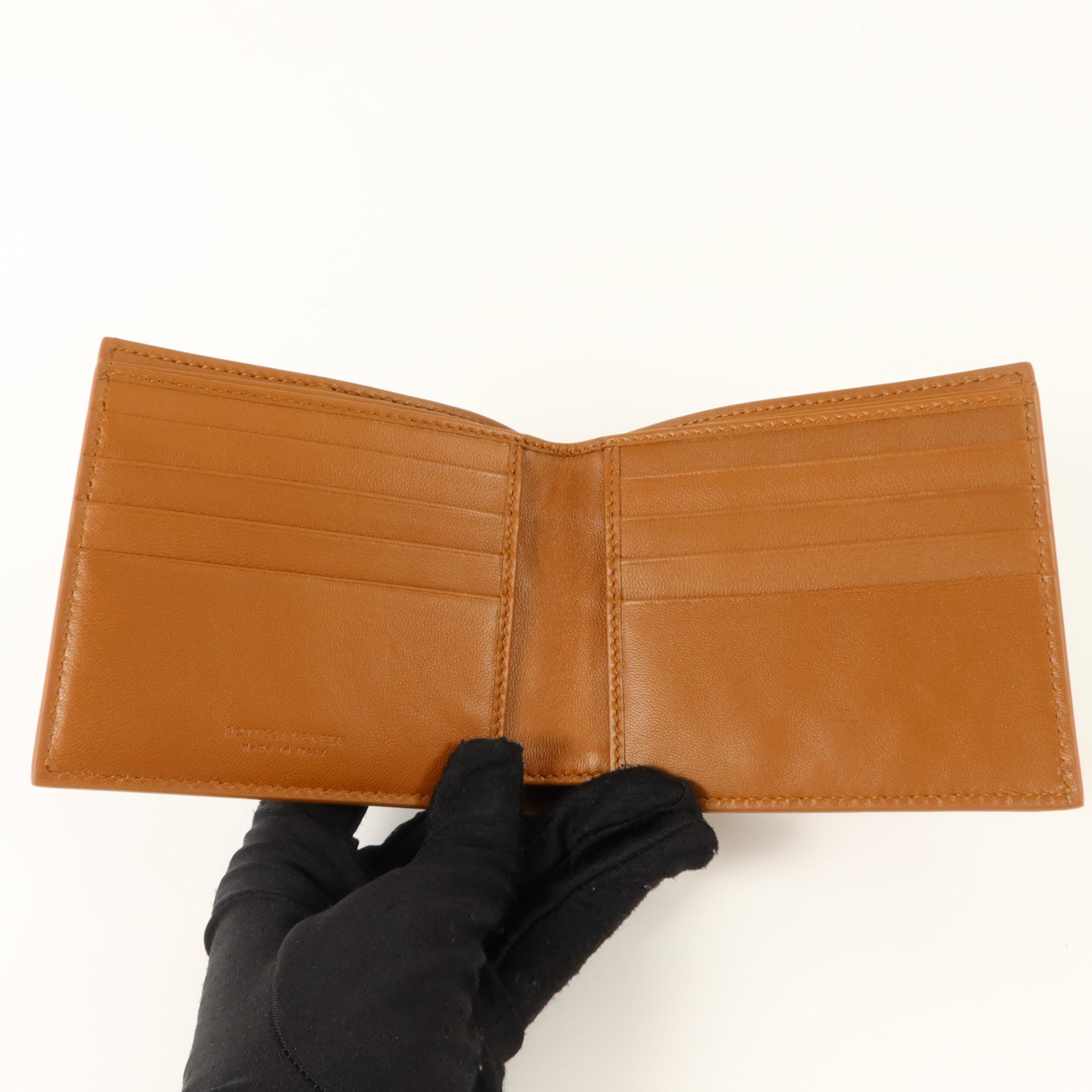 BOTTEGA VENETA 織紋皮革/鱷魚皮革Bifold Wallet錢包
