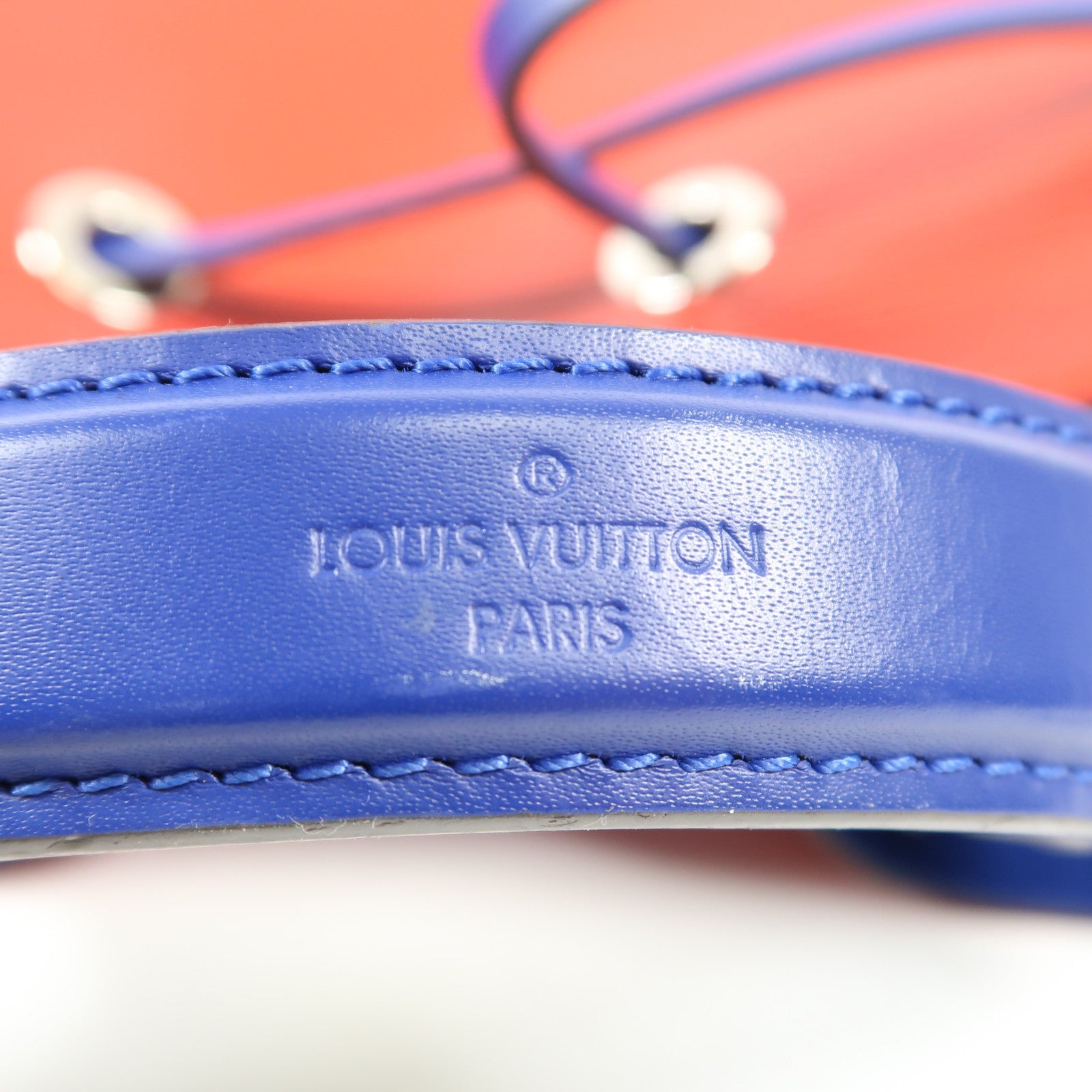 LOUIS VUITTON 【激減優惠】Epi NeoNoe MM銀扣手挽肩背兩用袋紅色藍色