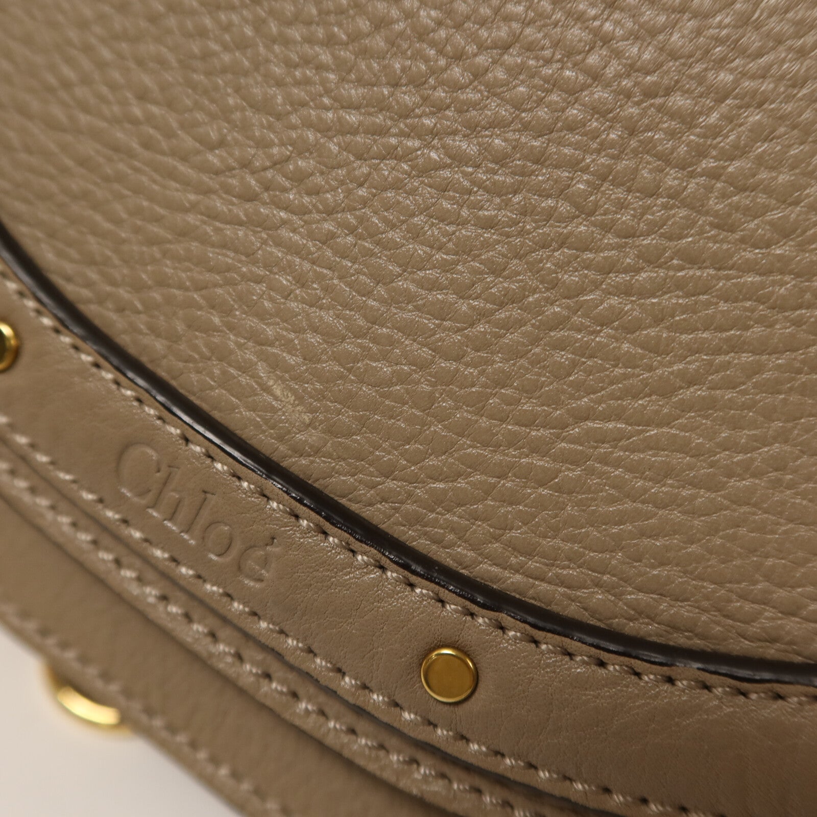 Chloe 牛皮皮革Nile Minaudiere Bracelet Bag金扣手挽肩背兩用袋